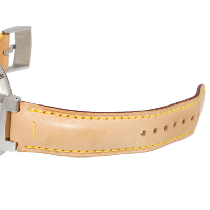 Exclusive Louis Vuitton Stainless Steel Tambour Automatic Chronograph Q1121 — Alternate View 7