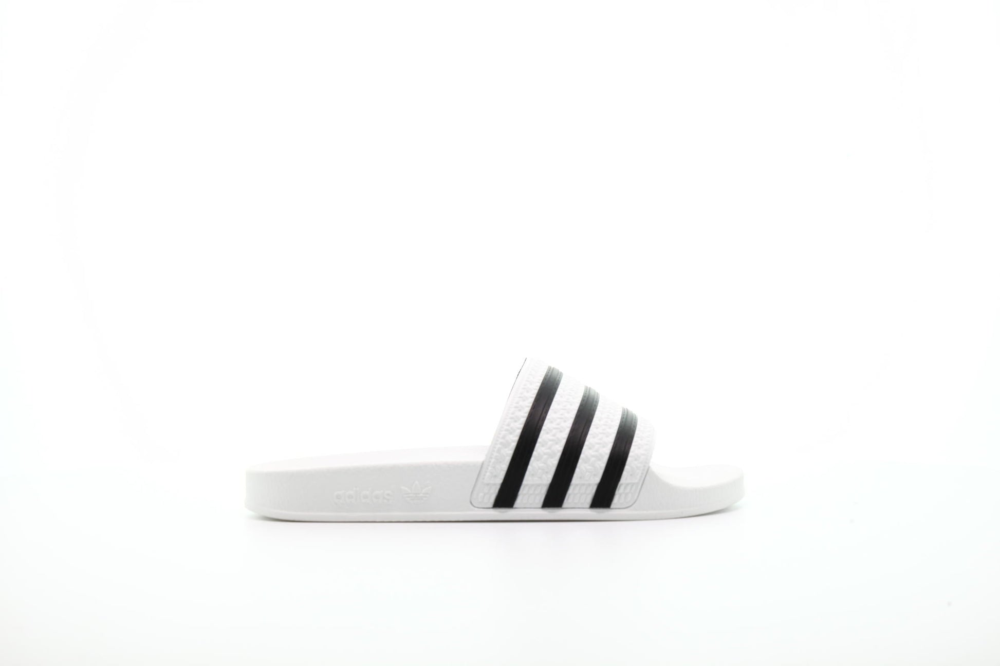 Exclusive adidas Originals Adilette "White" — 3.5 — Front View