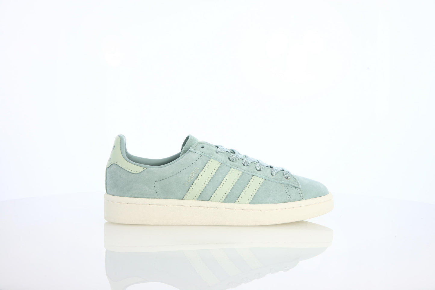 Exclusive adidas Originals Campus W "Tactile Green" — 3 — Front View