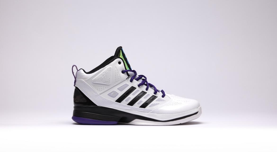 Exclusive adidas Originals D Howard Light "Lakers" — 3.5 — Front View