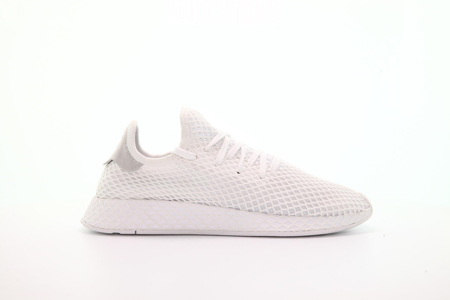 Exclusive adidas Originals Deerupt Runner "White" — 3.5 — Front View