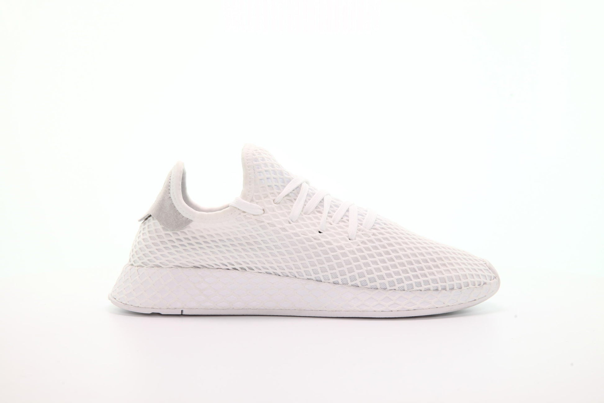 Exclusive adidas Originals Deerupt Runner "White" — 3.5 — Front View