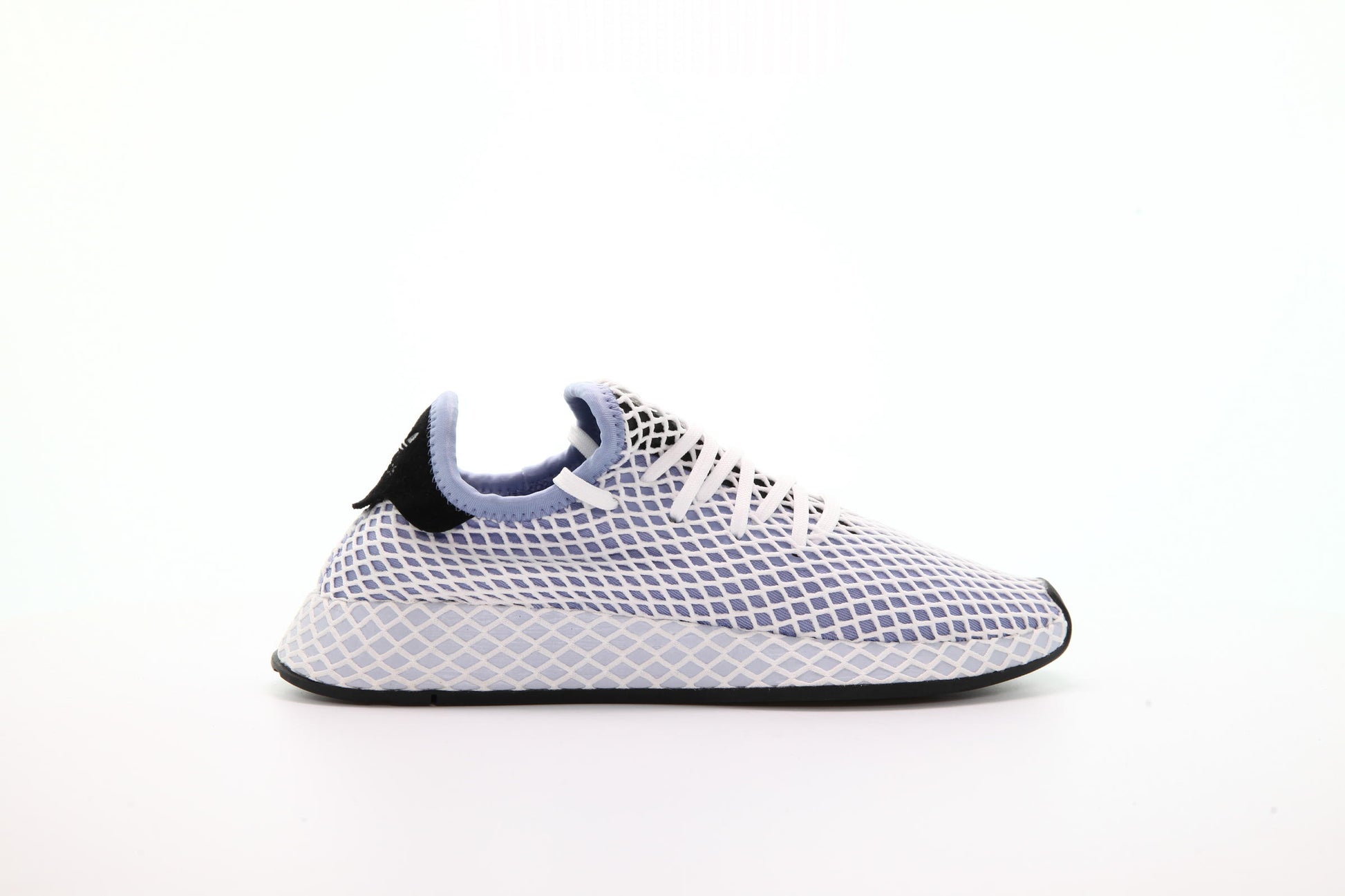 Exclusive adidas Originals Deerupt Runner W "Chalk Blue" — 3 — Front View
