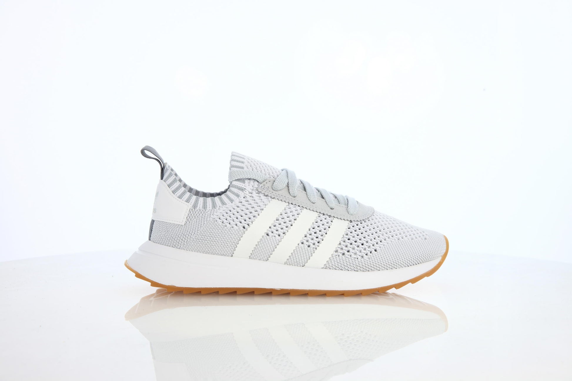 Exclusive adidas Originals Flb W Primeknit "White" — 3 — Front View
