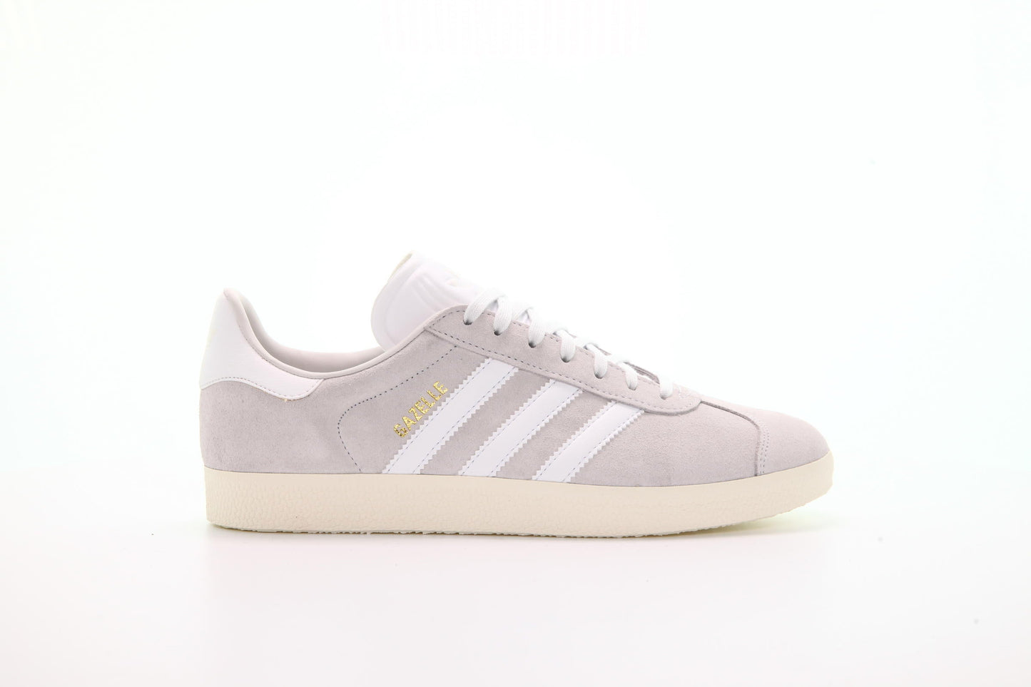 Exclusive adidas Originals Gazelle "Crystal White" — 3.5 — Front View