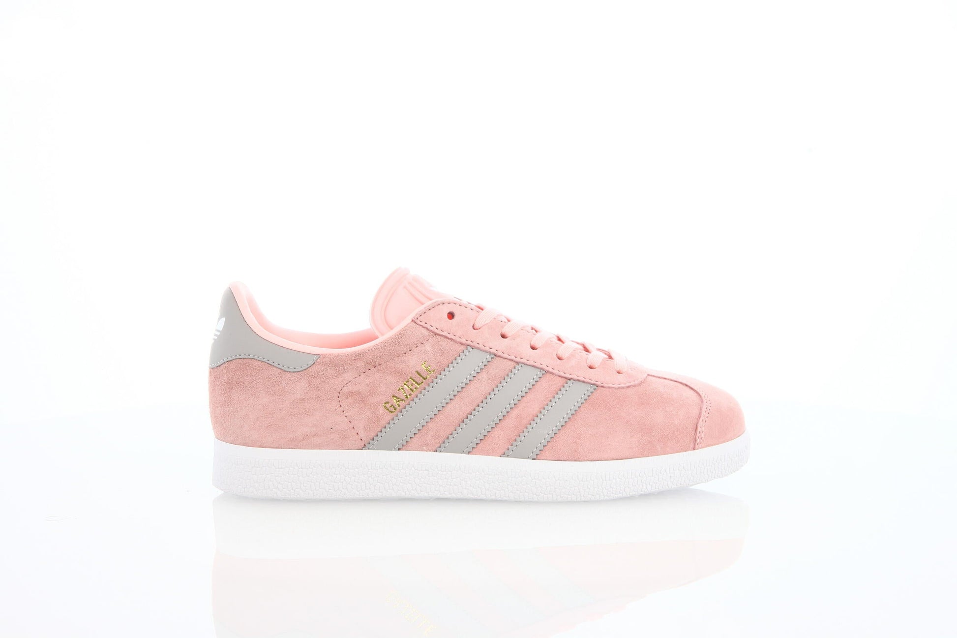 Exclusive adidas Originals WMNS Gazelle "Haze Coral" — 3 — Front View