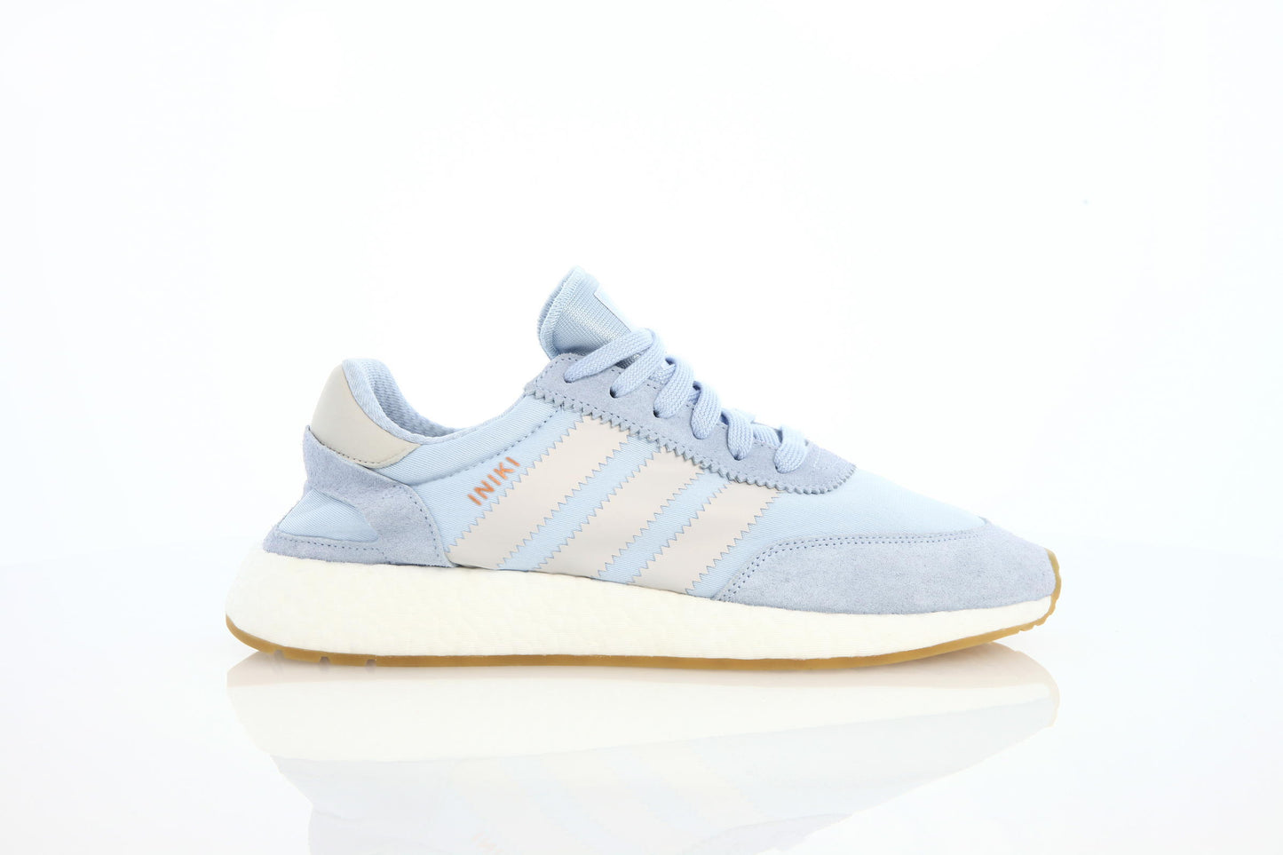 Exclusive adidas Originals Iniki Runner "Easy Blue" — 3.5 — Front View