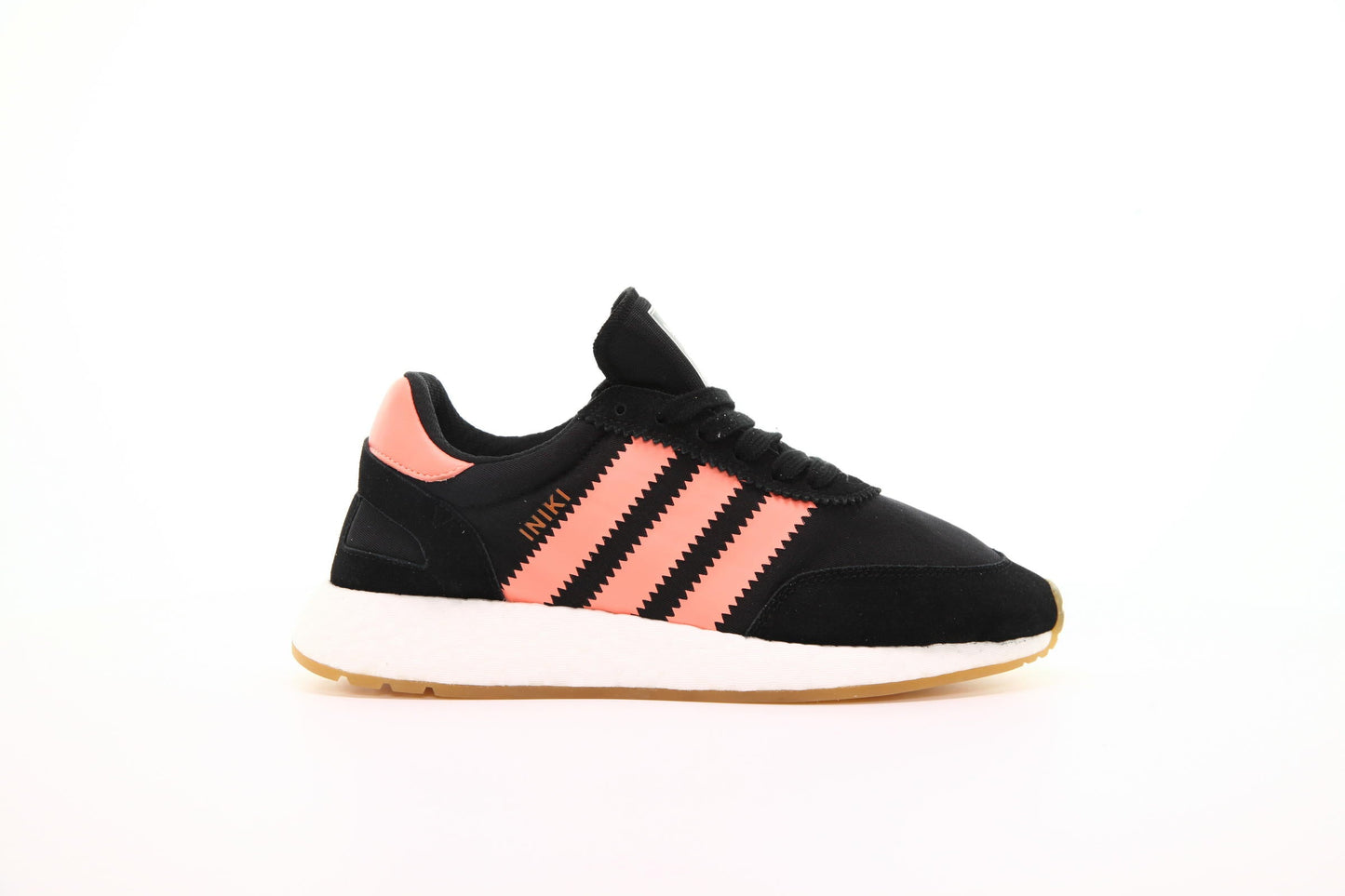 Exclusive adidas Originals Iniki Runner W "Black" — 3 — Front View