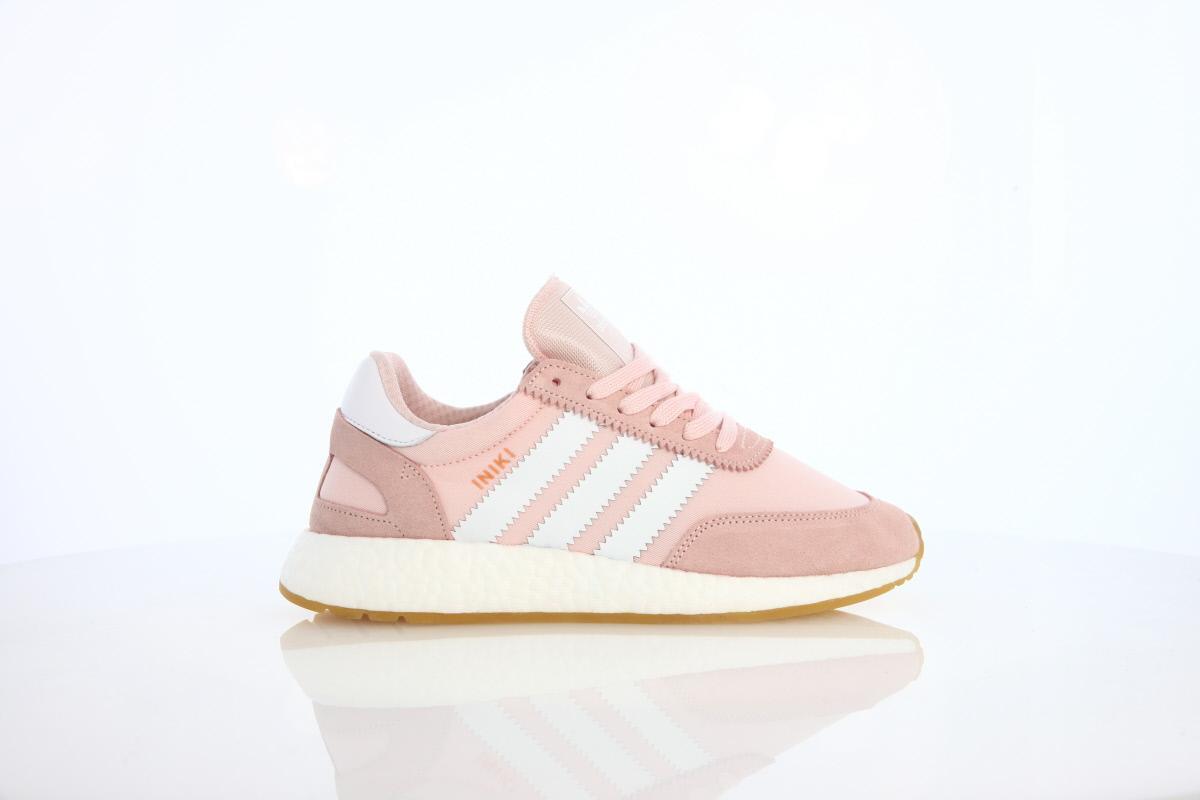 Exclusive adidas Originals WMNS Iniki Runner "Ice Pink" — 3 — Front View