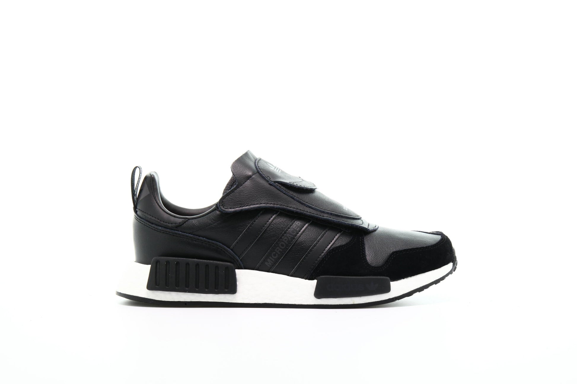 Exclusive adidas Originals MICROPACERxR1 Never Made Pack "Utility Black" — 3.5 — Front View