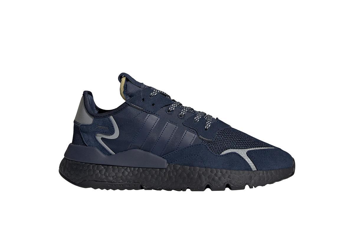 Exclusive adidas Originals Nite Jogger "Collegiate Navy" — 3.5 — Front View