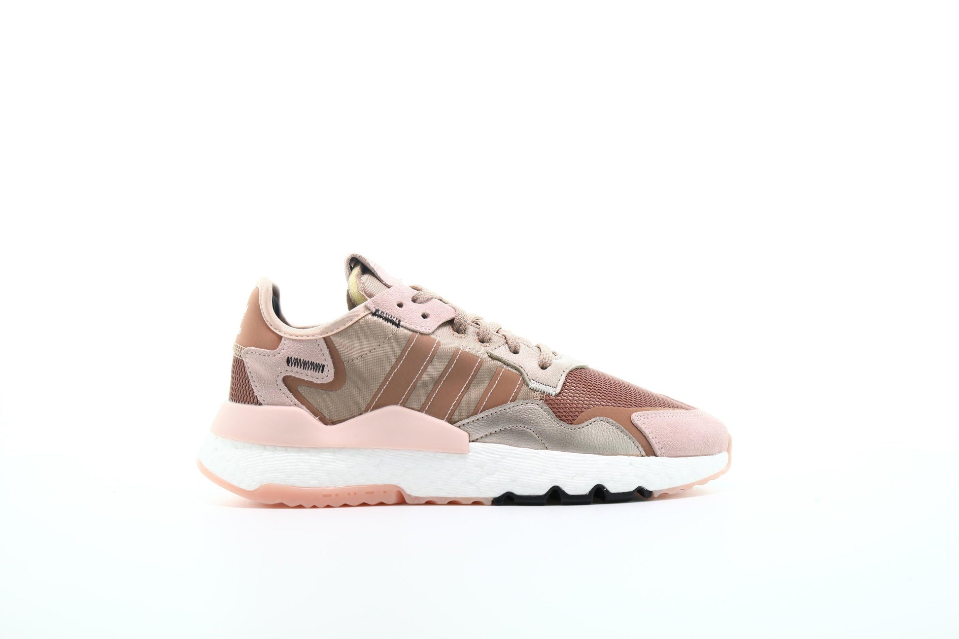 Exclusive adidas Originals Nite Jogger W "Rose Gold" — 3 — Front View