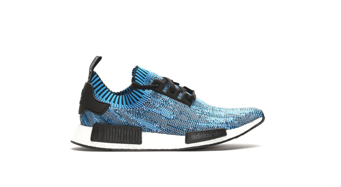 Exclusive adidas Originals NMD R1 PK "Blue Camo" — 3.5 — Front View