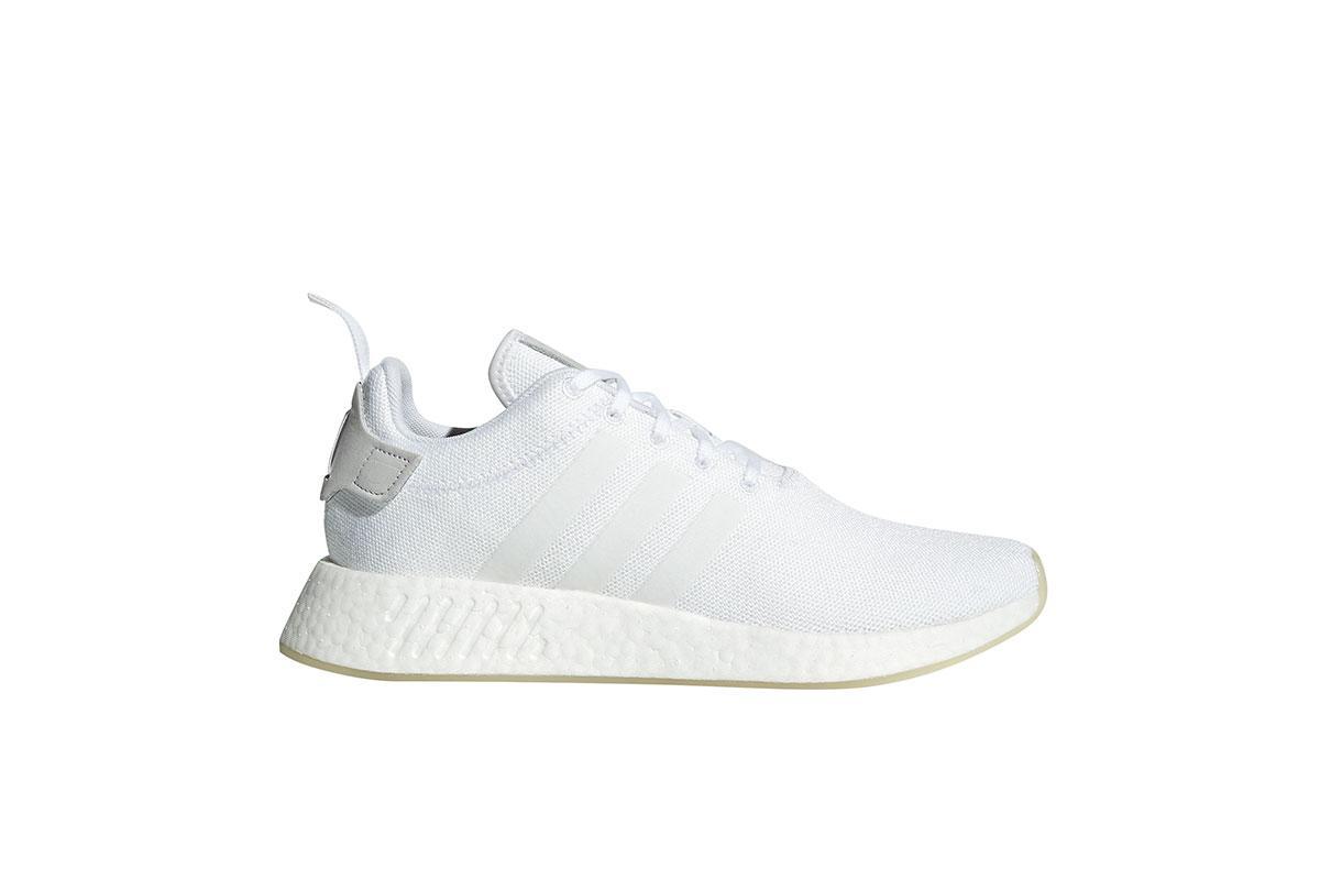 Exclusive adidas Originals Nmd R2 Runner "White" — 3.5 — Front View