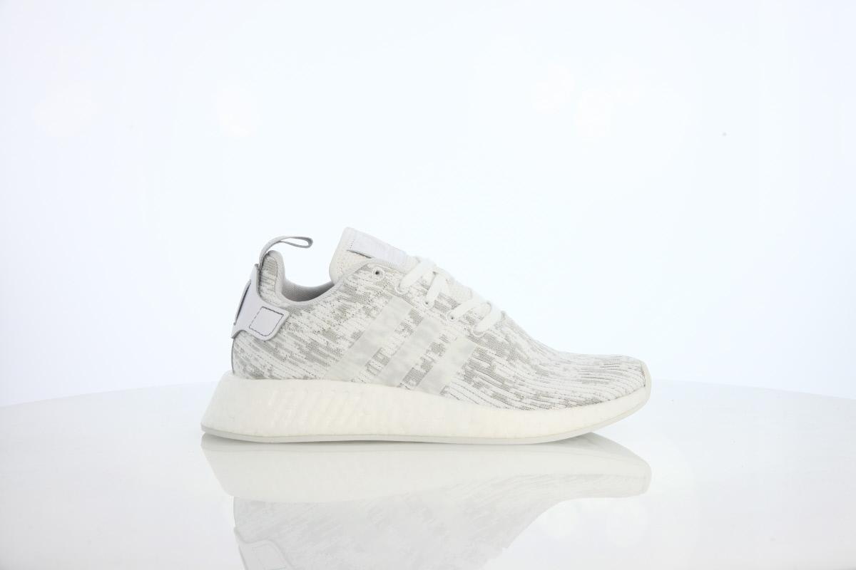 Exclusive adidas Originals Nmd R2 Runner W "White" — 3 — Front View
