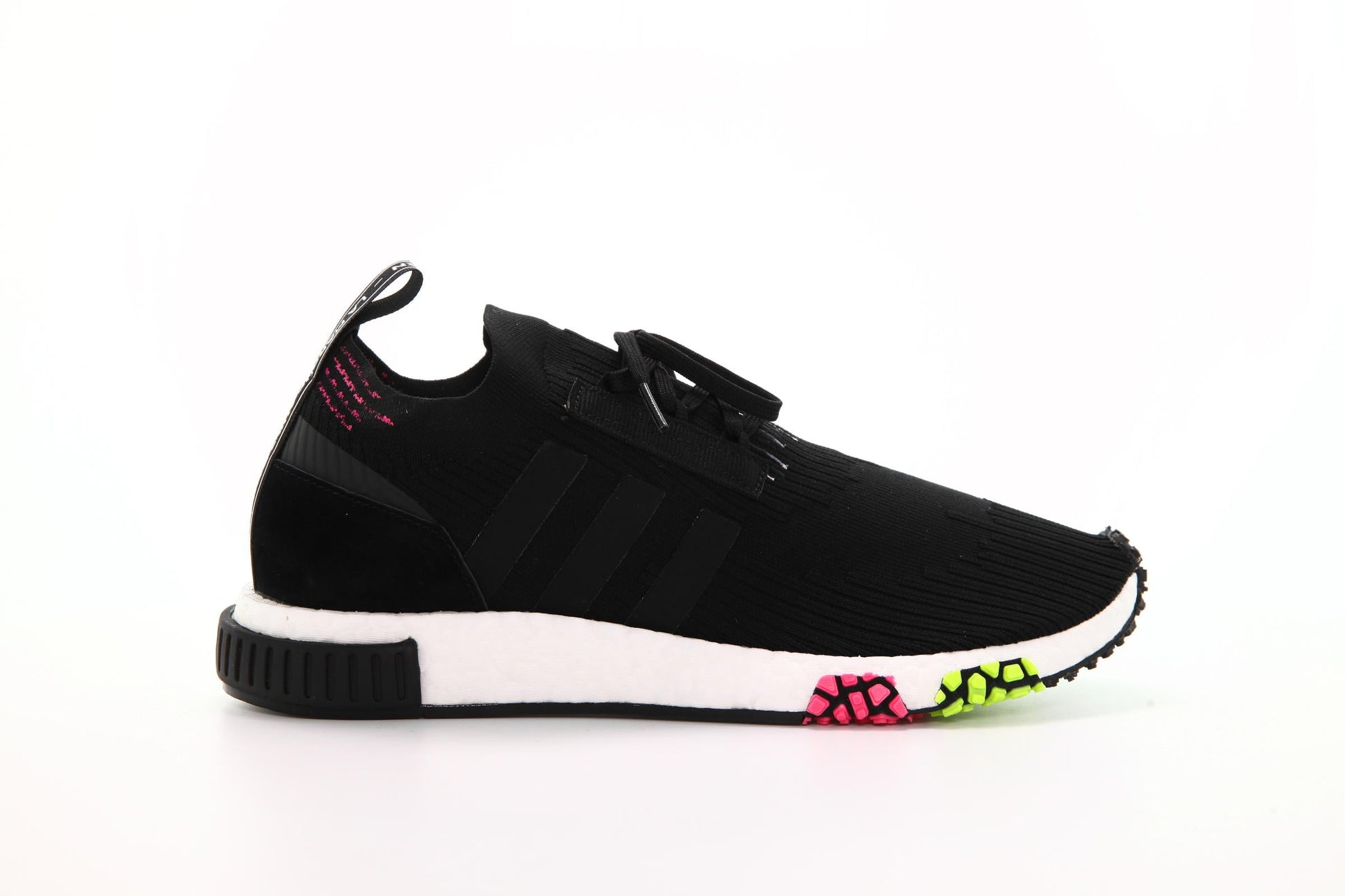 Exclusive adidas Originals Nmd racer Primeknit "Core Black" — 3.5 — Front View