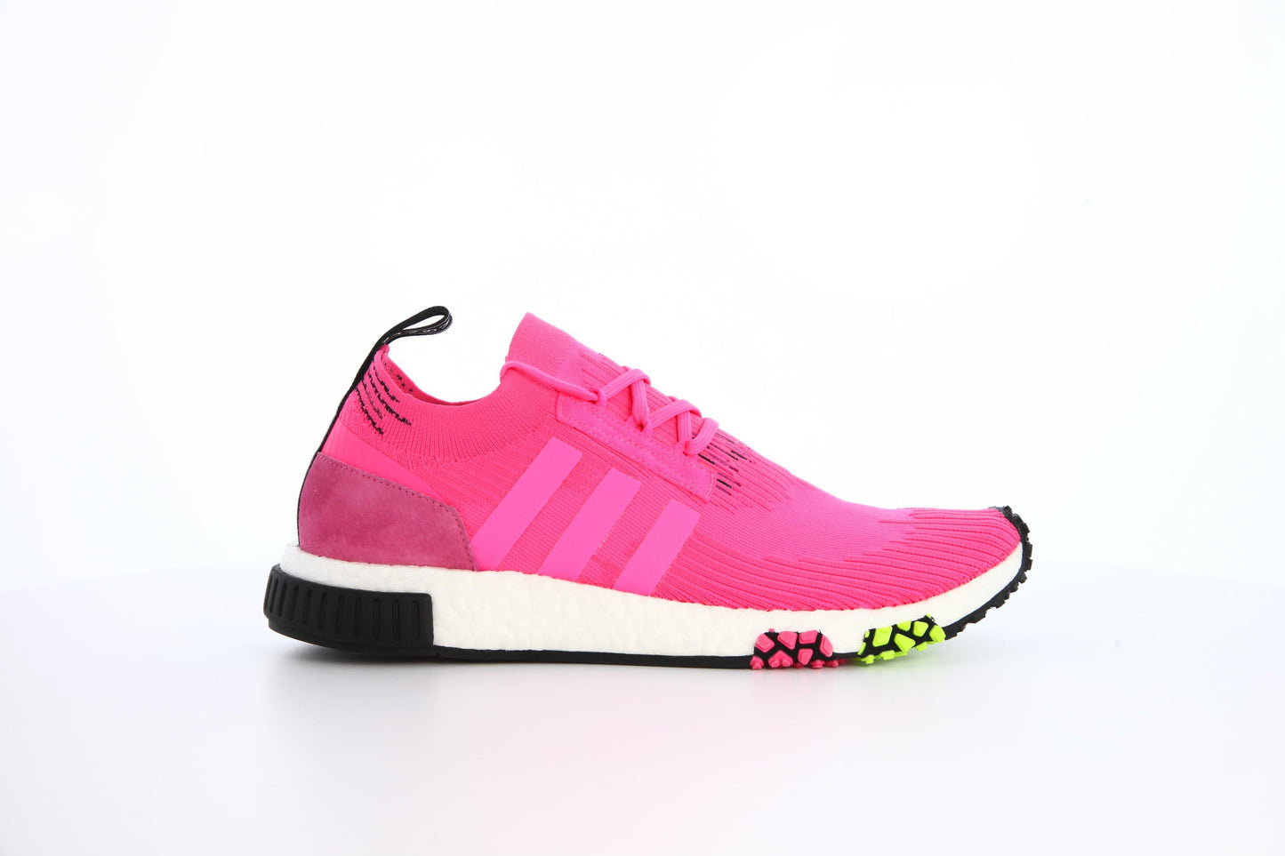 Exclusive adidas Originals Nmd racer Primeknit "Solar Pink" — 3.5 — Front View