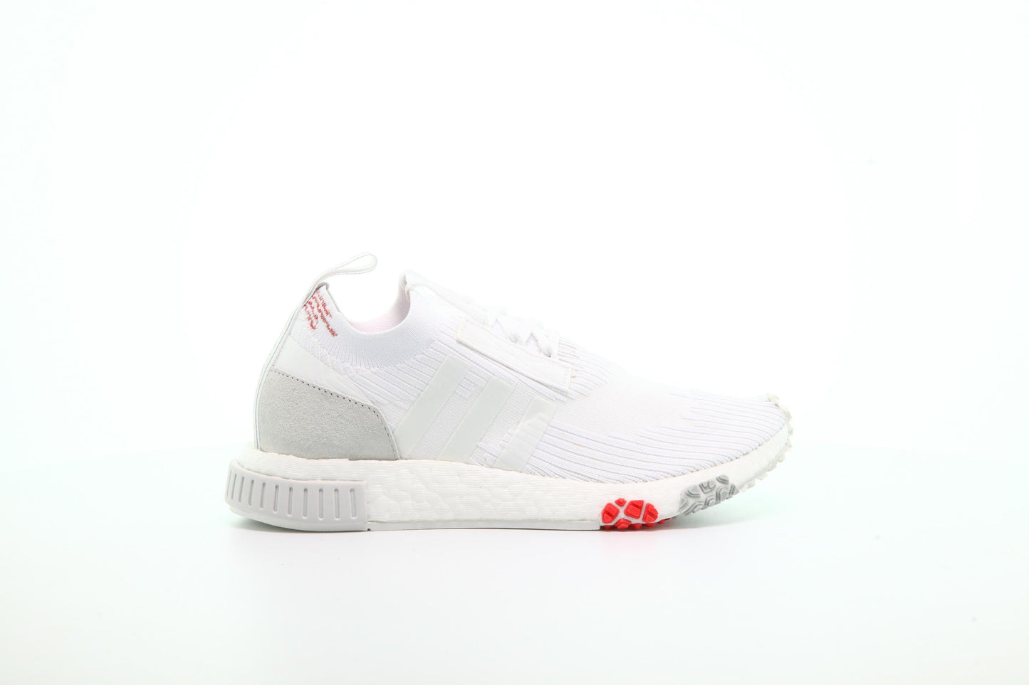 Exclusive adidas Originals Nmd Racer Primeknit W "White" — 3 — Front View