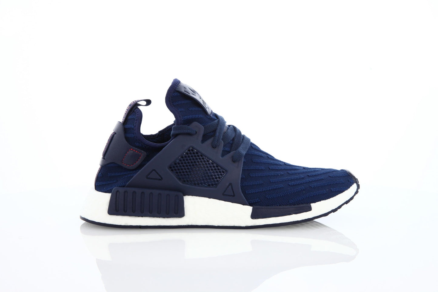 Exclusive adidas Originals Nmd Xr1 Boost Runner Primeknit "Collegiate Navy" — 3.5 — Front View