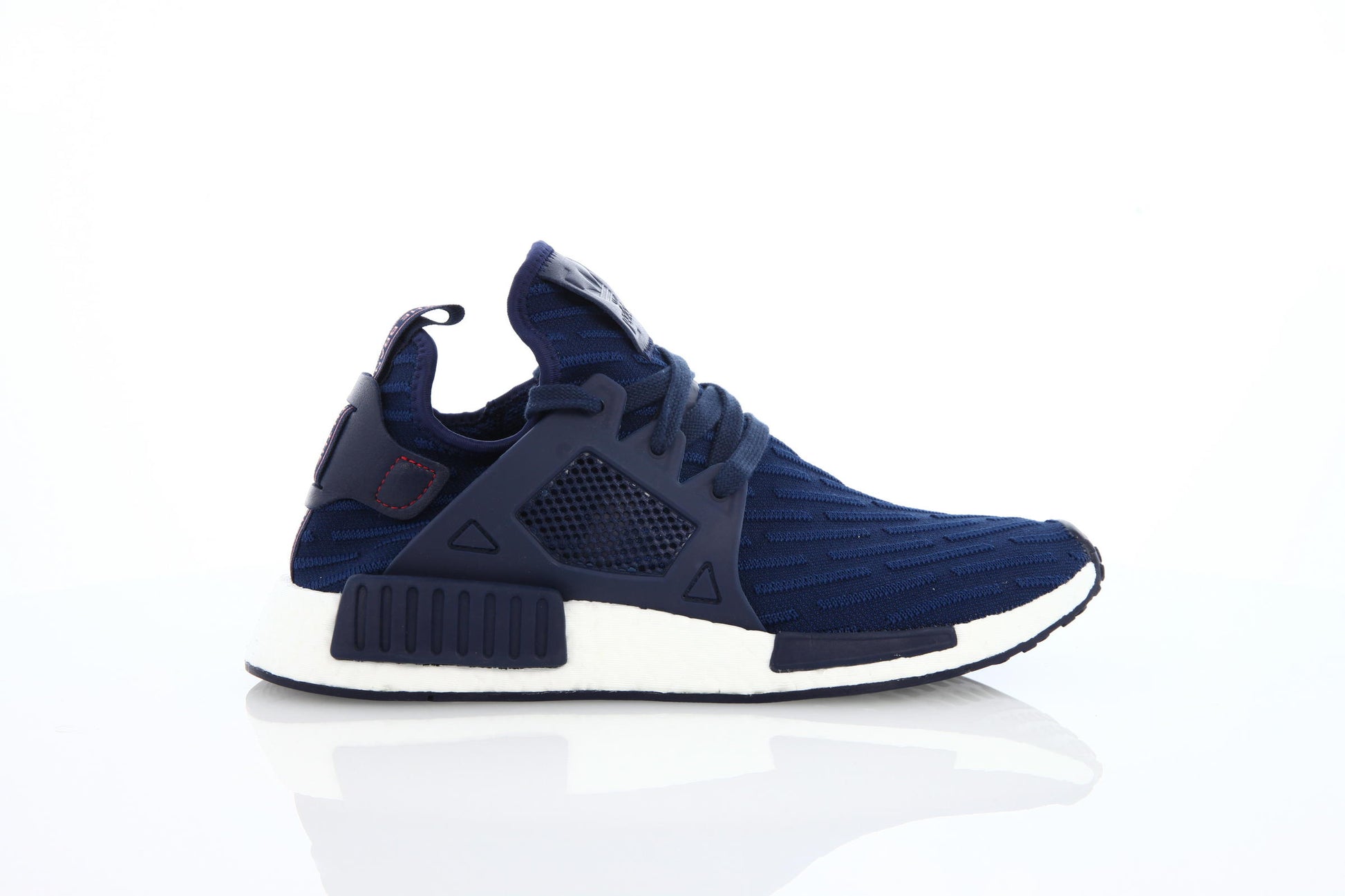Exclusive adidas Originals Nmd Xr1 Boost Runner Primeknit "Collegiate Navy" — 3.5 — Front View