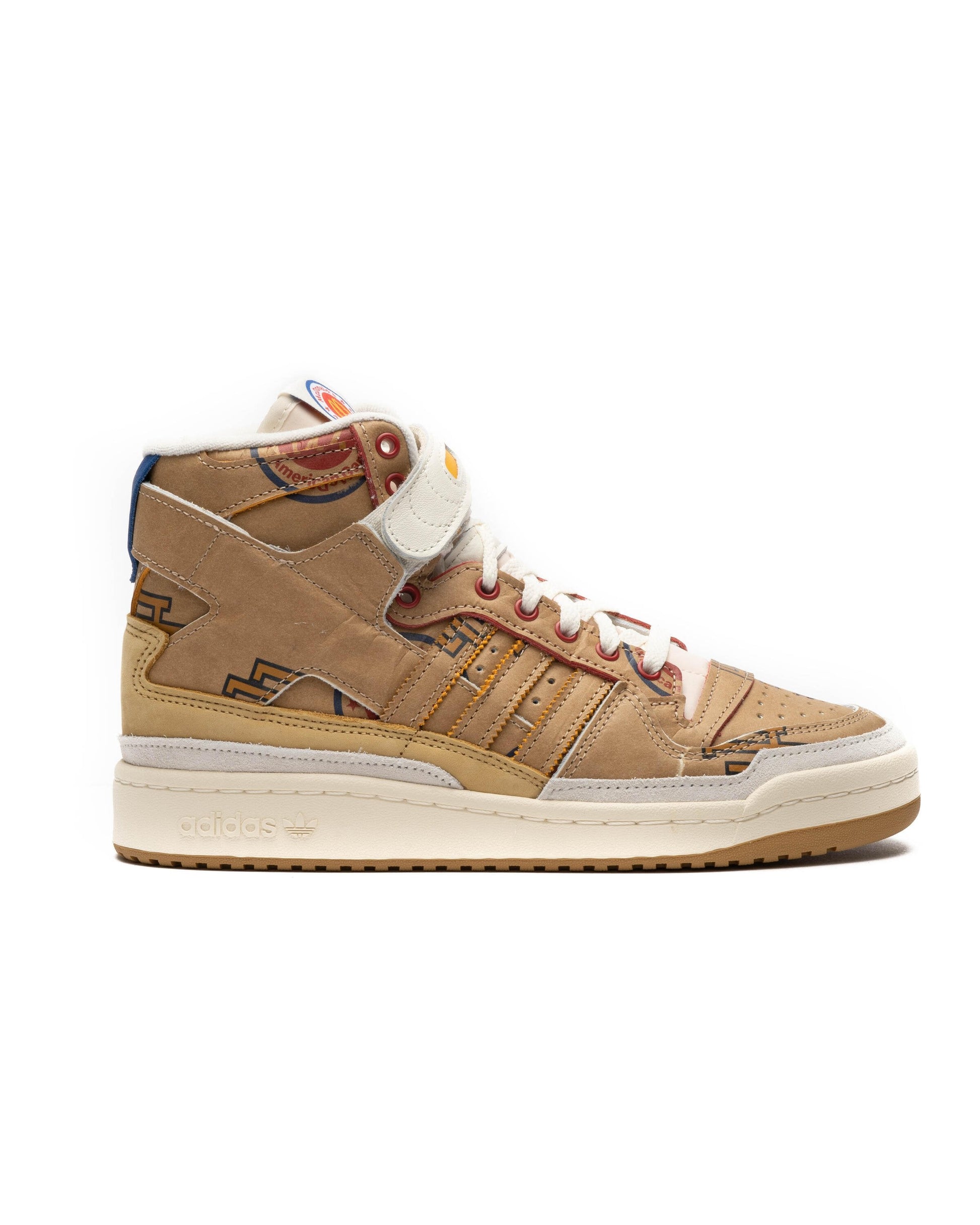Exclusive adidas Originals FORUM 84 HI X EE — 3.5 — Front View