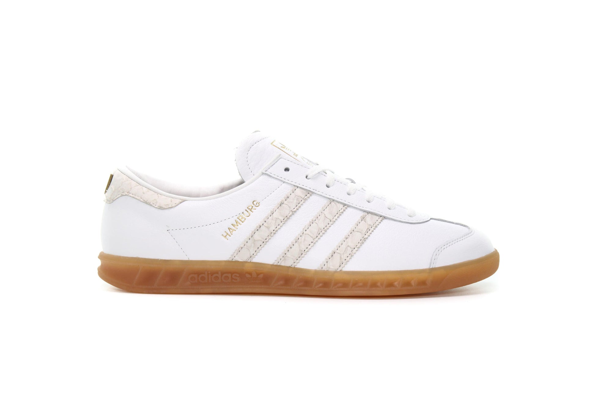 Exclusive adidas Originals HAMBURG FISH MARKET "CLOUD WHITE" — 3.5 — Front View