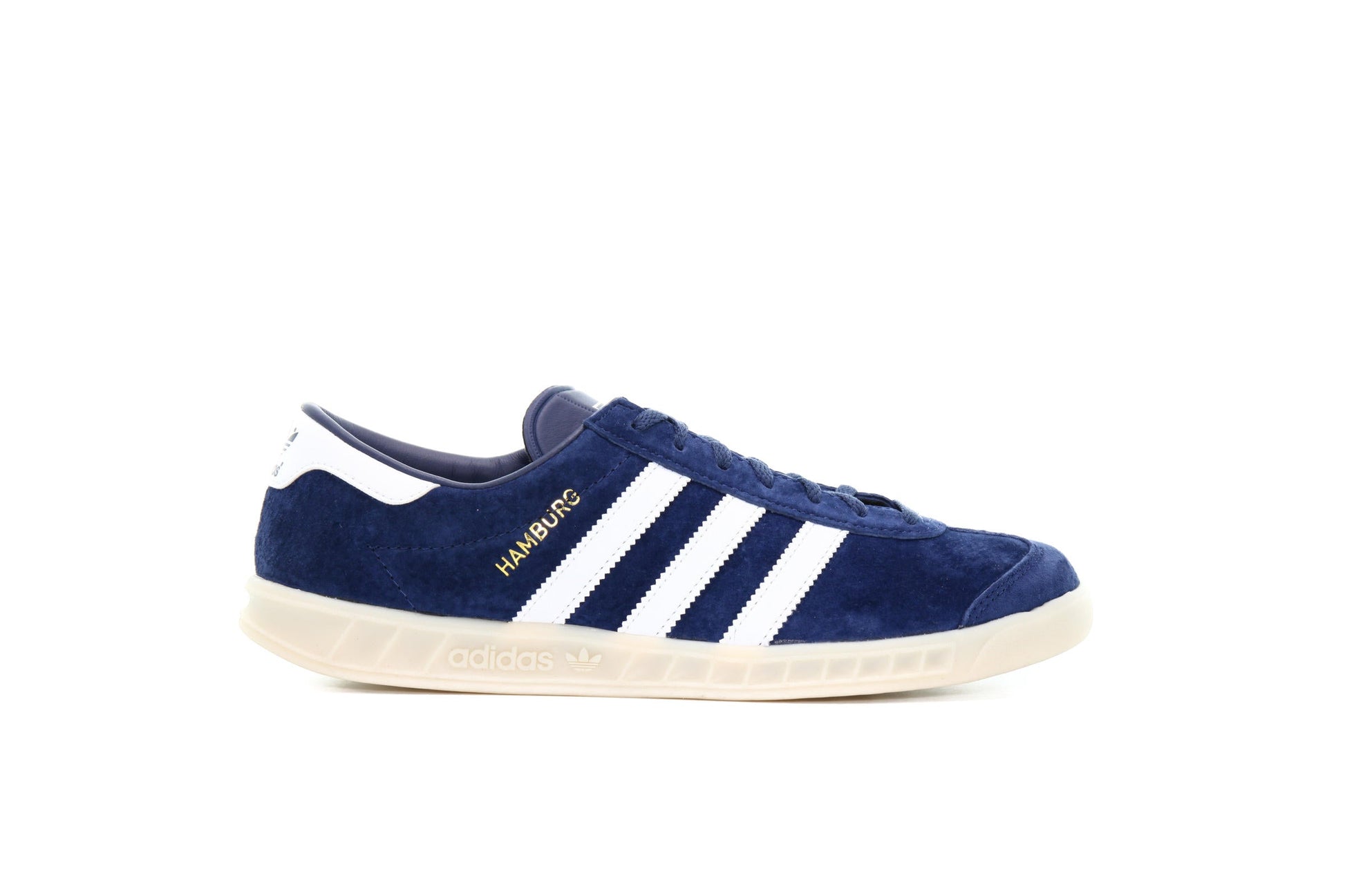 Exclusive adidas Originals HAMBURG "Tech Indigo" — 3.5 — Front View
