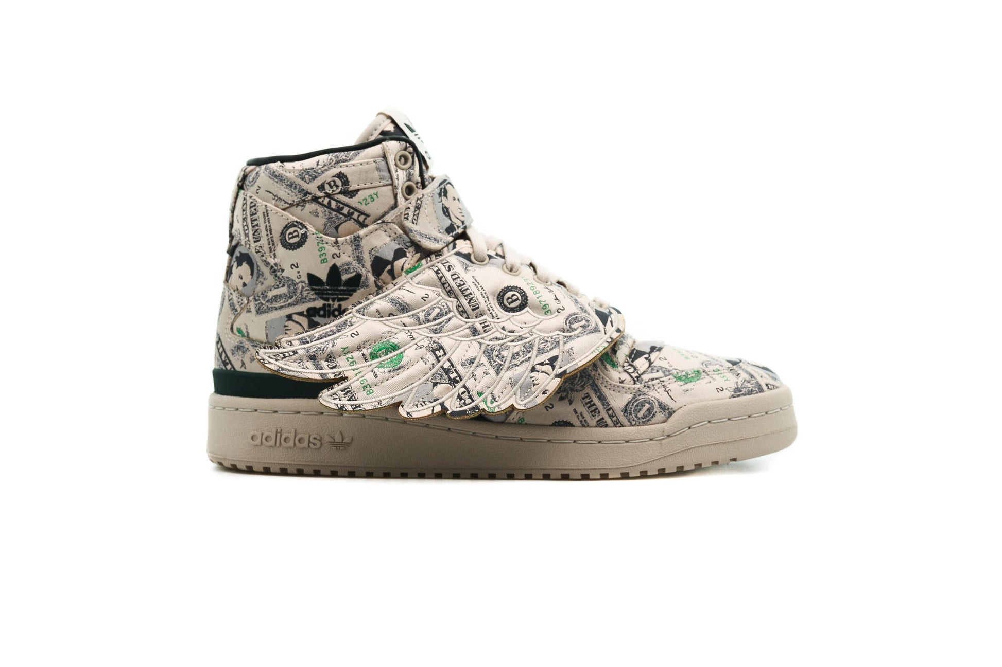 Exclusive adidas Originals x Jeremy Scott FORUM WINGS 1.0 — 3.5 — Front View