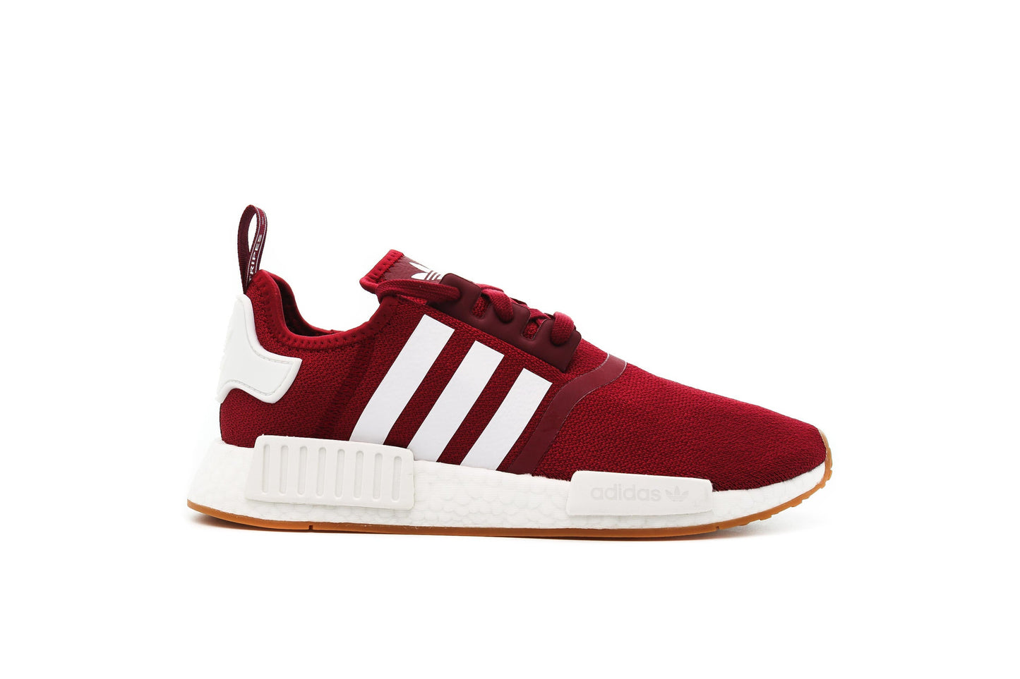 Exclusive adidas Originals NMD R1 "COLLEGIATE BURGUNDY" — 3.5 — Front View