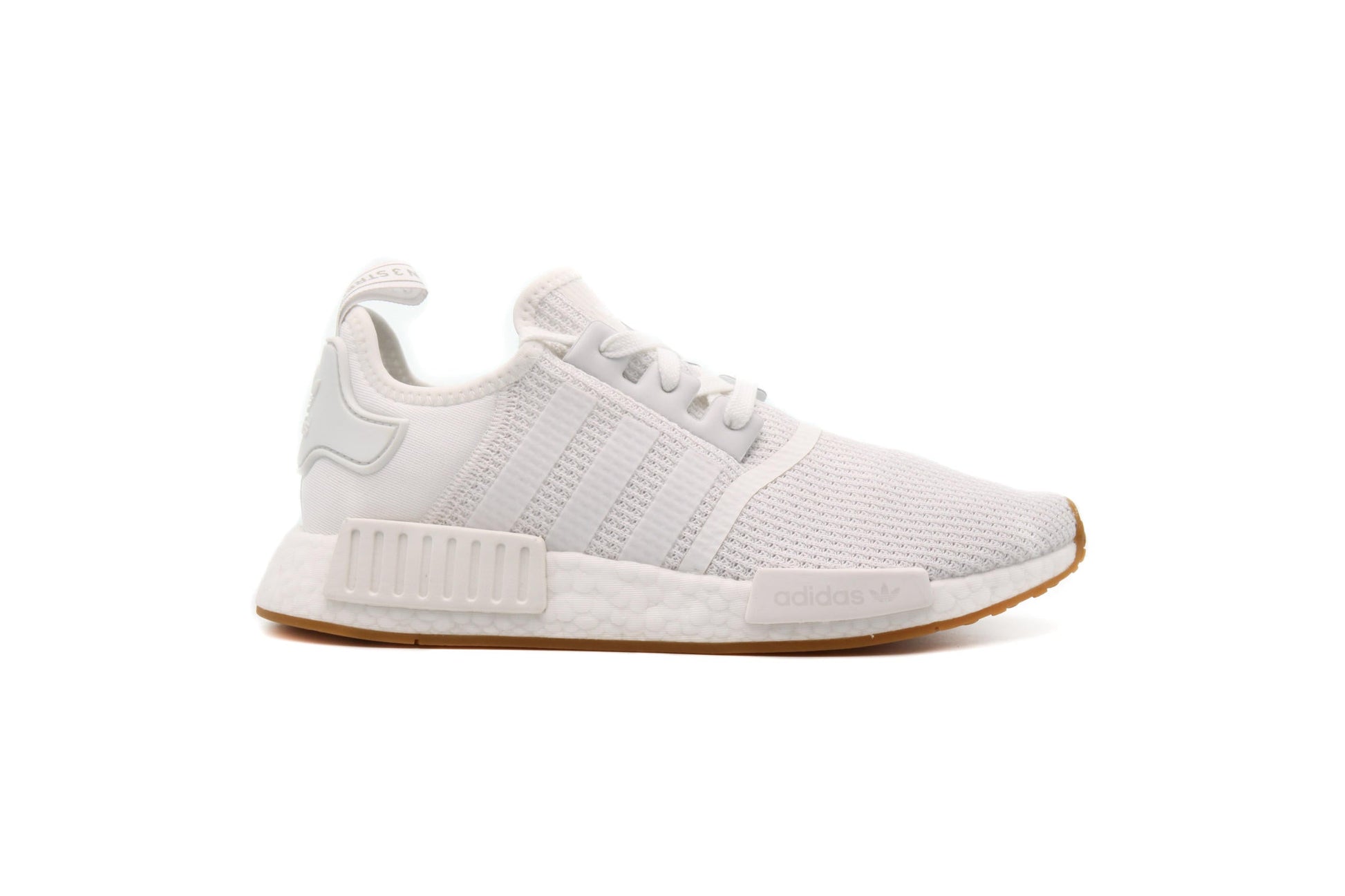 Exclusive adidas Originals NMD R1 "FOOTWEAR WHITE" — 3.5 — Front View