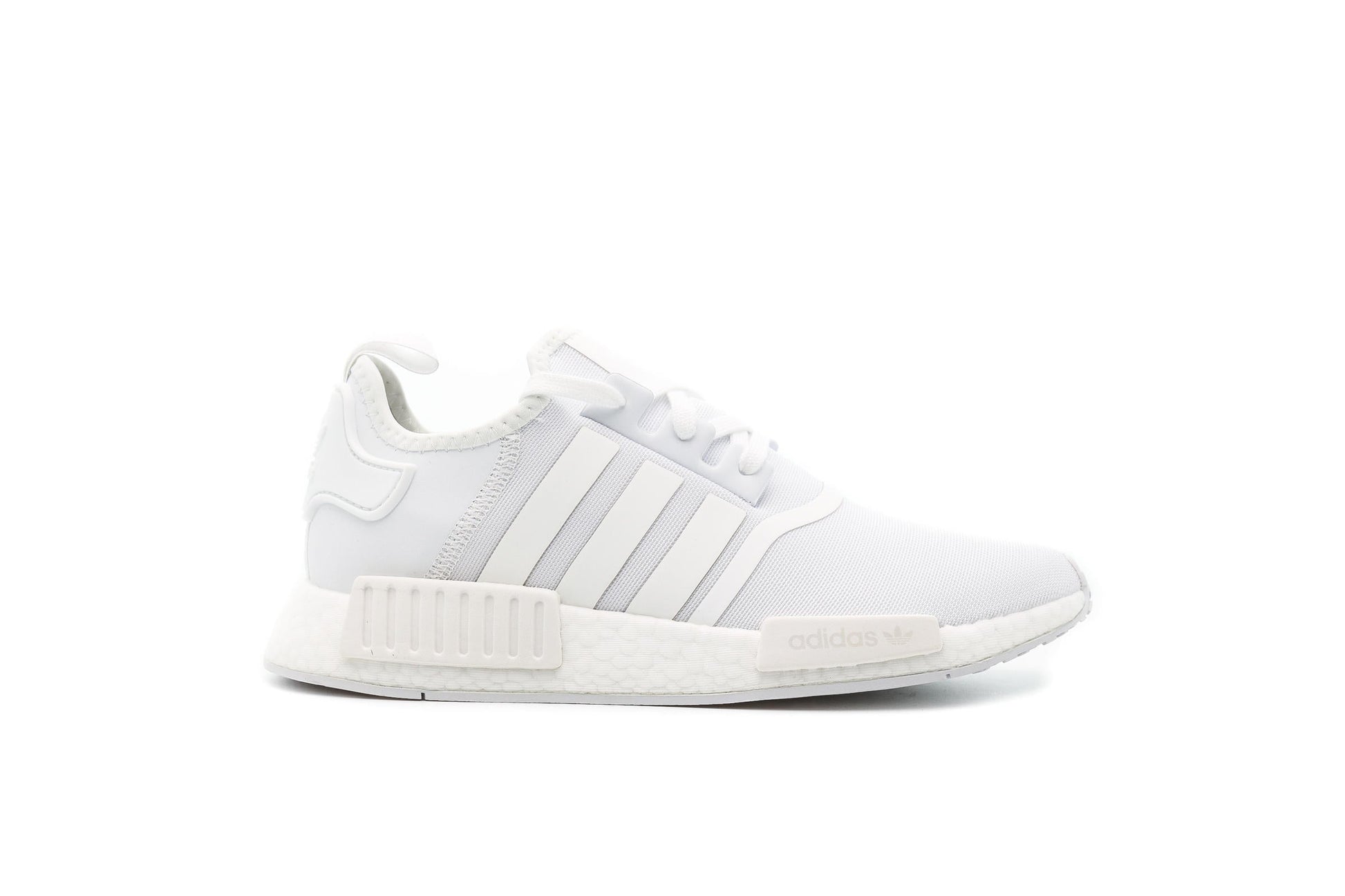 Exclusive adidas Originals NMD R1 "FOOTWEAR WHITE" — 3.5 — Front View