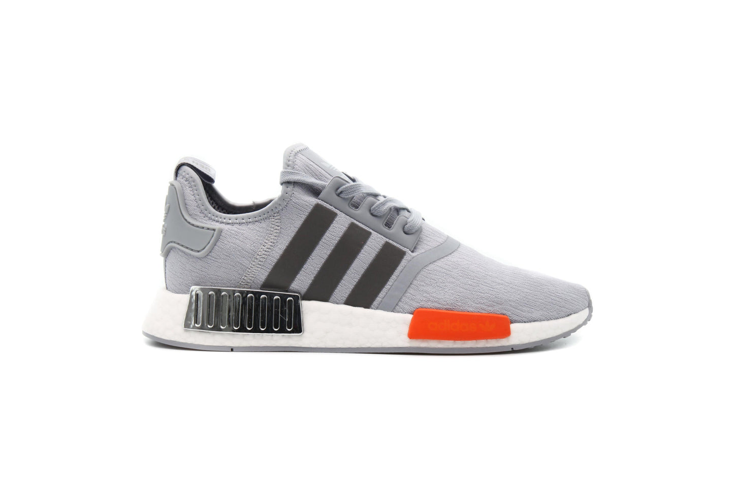 Exclusive adidas Originals NMD R1 "HALO SILVER" — 3.5 — Front View