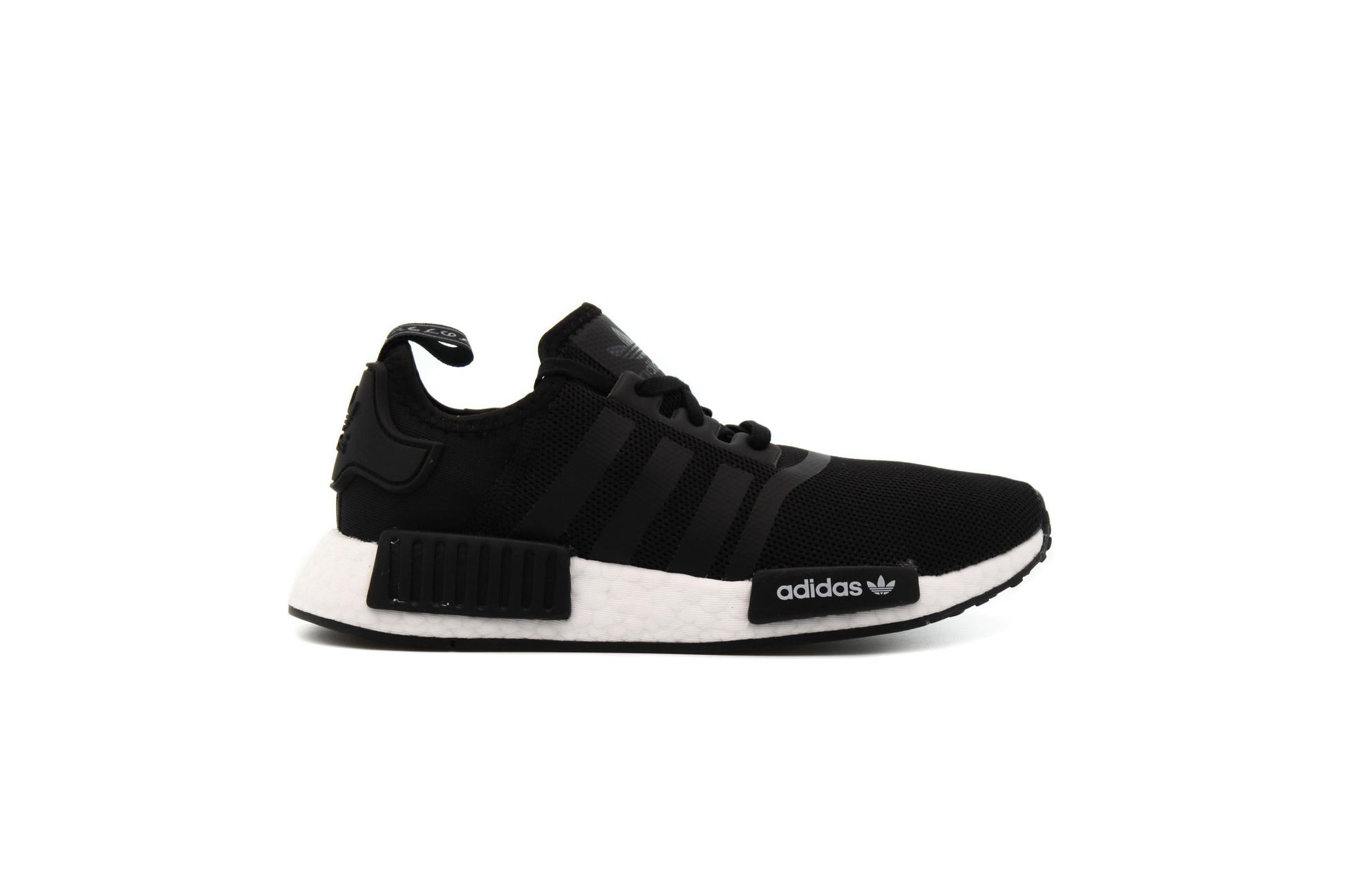 Exclusive adidas Originals NMD R1 J "CORE BLACK" — 1 — Front View