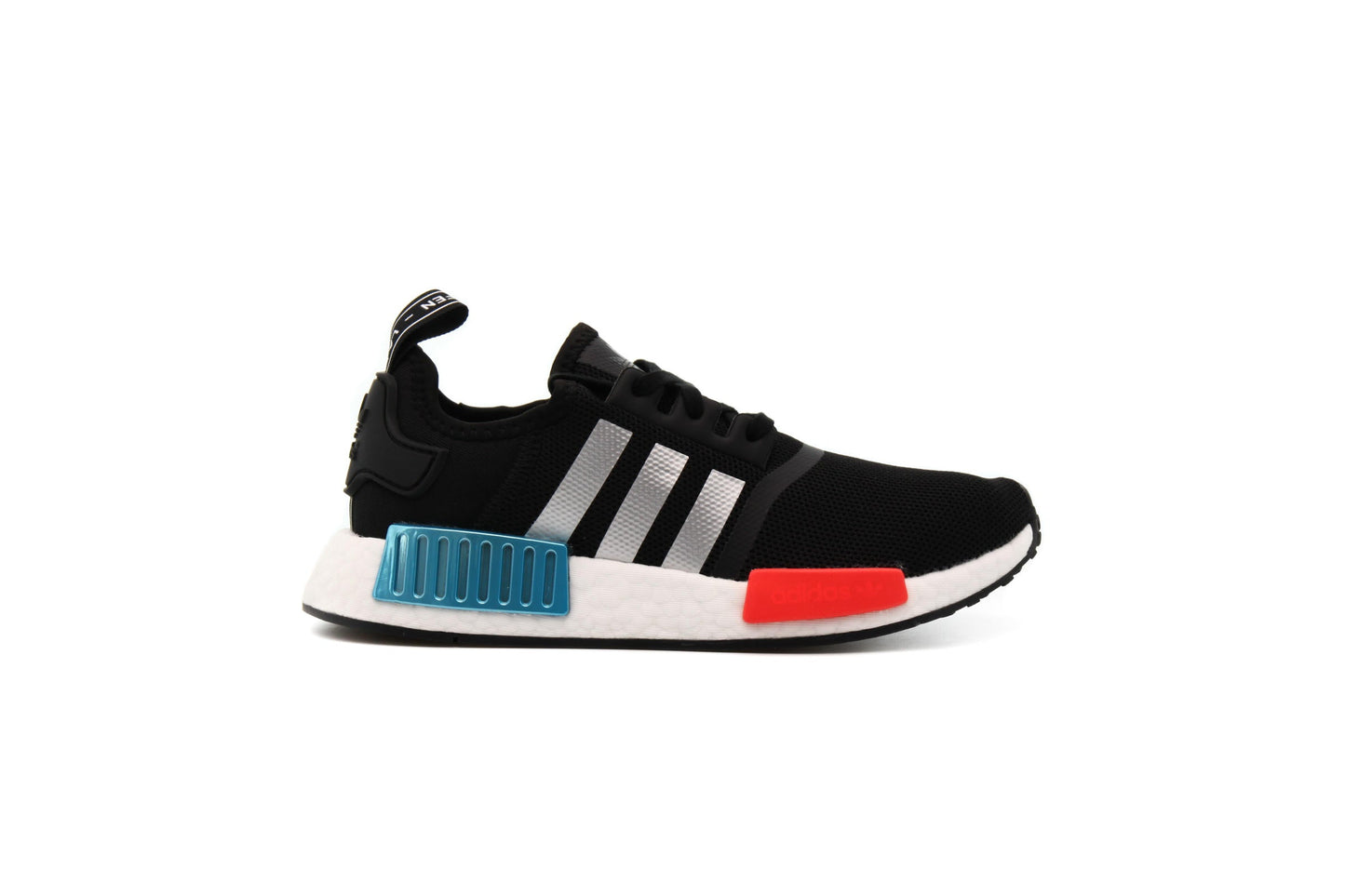 Exclusive adidas Originals NMD R1 J "CORE BLACK" — 1 — Front View