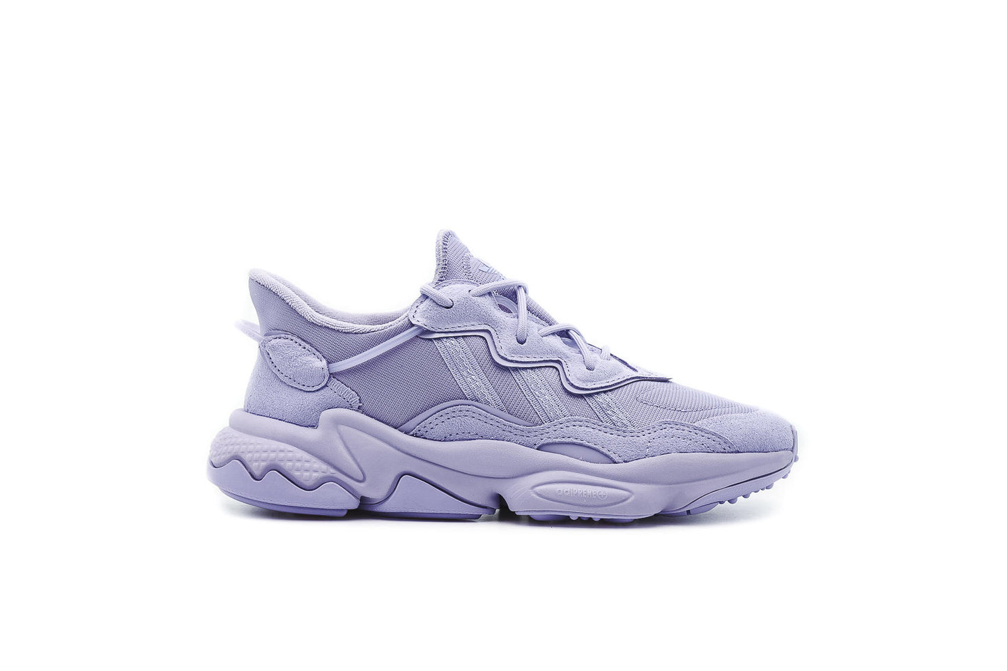 Exclusive adidas Originals OZWEEGO W "DUST PRUPLE" — 3 — Front View