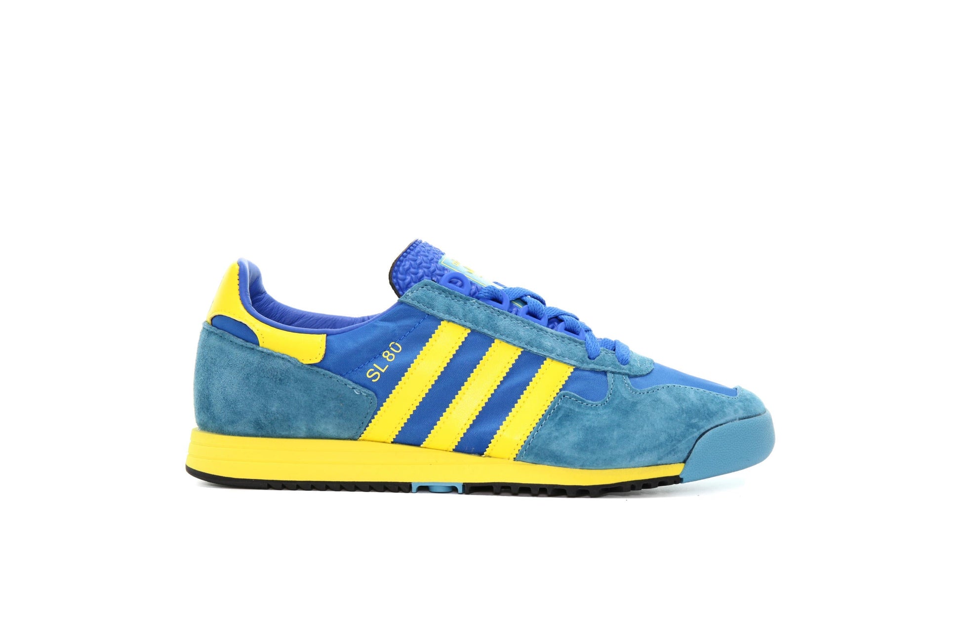Exclusive adidas Originals SL 80 "Glory Blue" — 3.5 — Front View