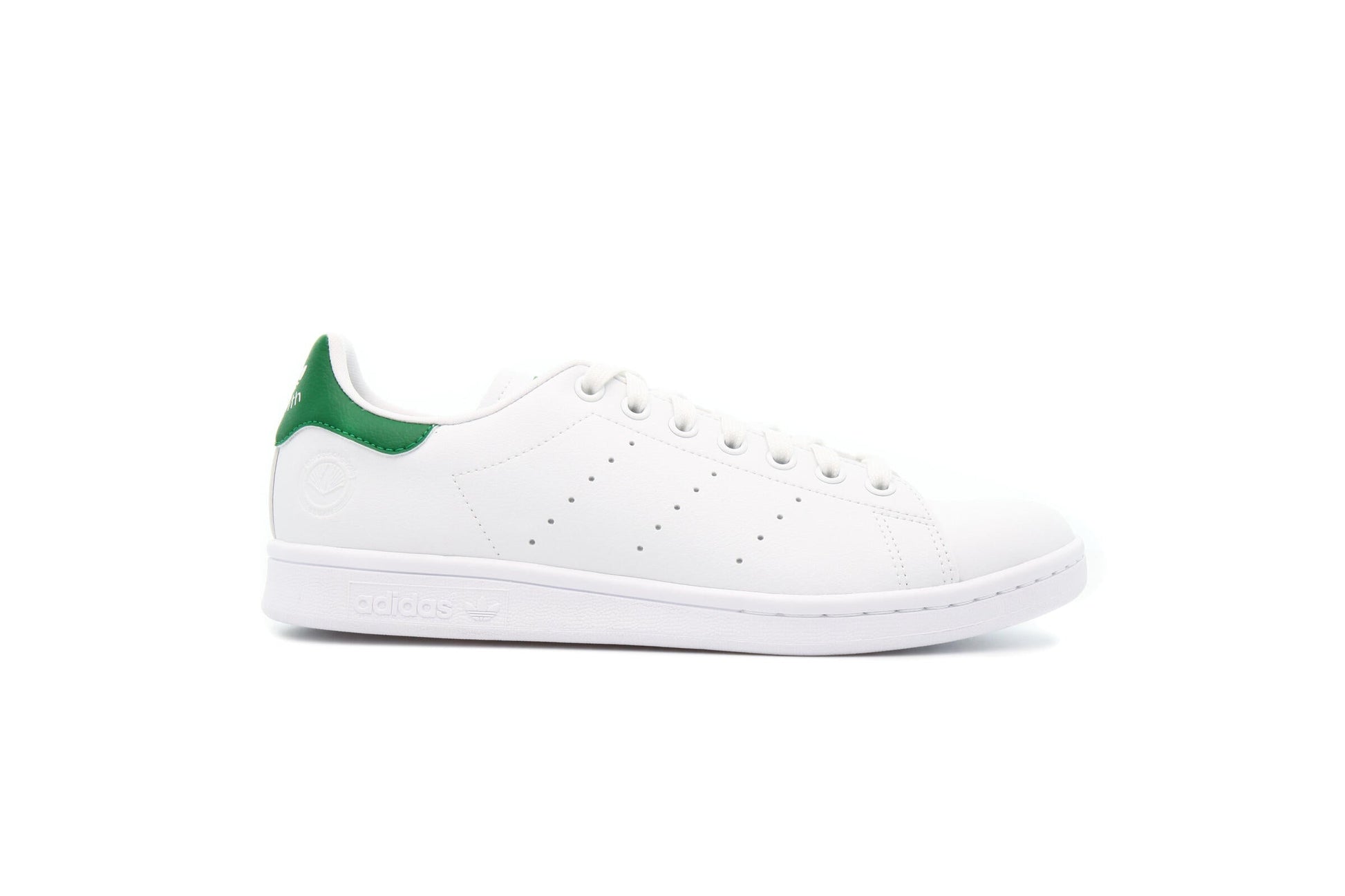 Exclusive adidas Originals STAN SMITH VEGAN "WHITE" — 3.5 — Front View
