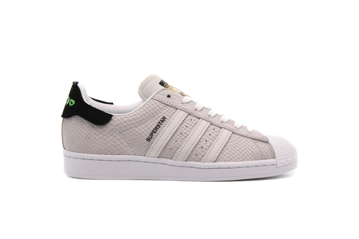 Exclusive adidas Originals SUPERSTAR "SNAKE" — 3.5 — Front View