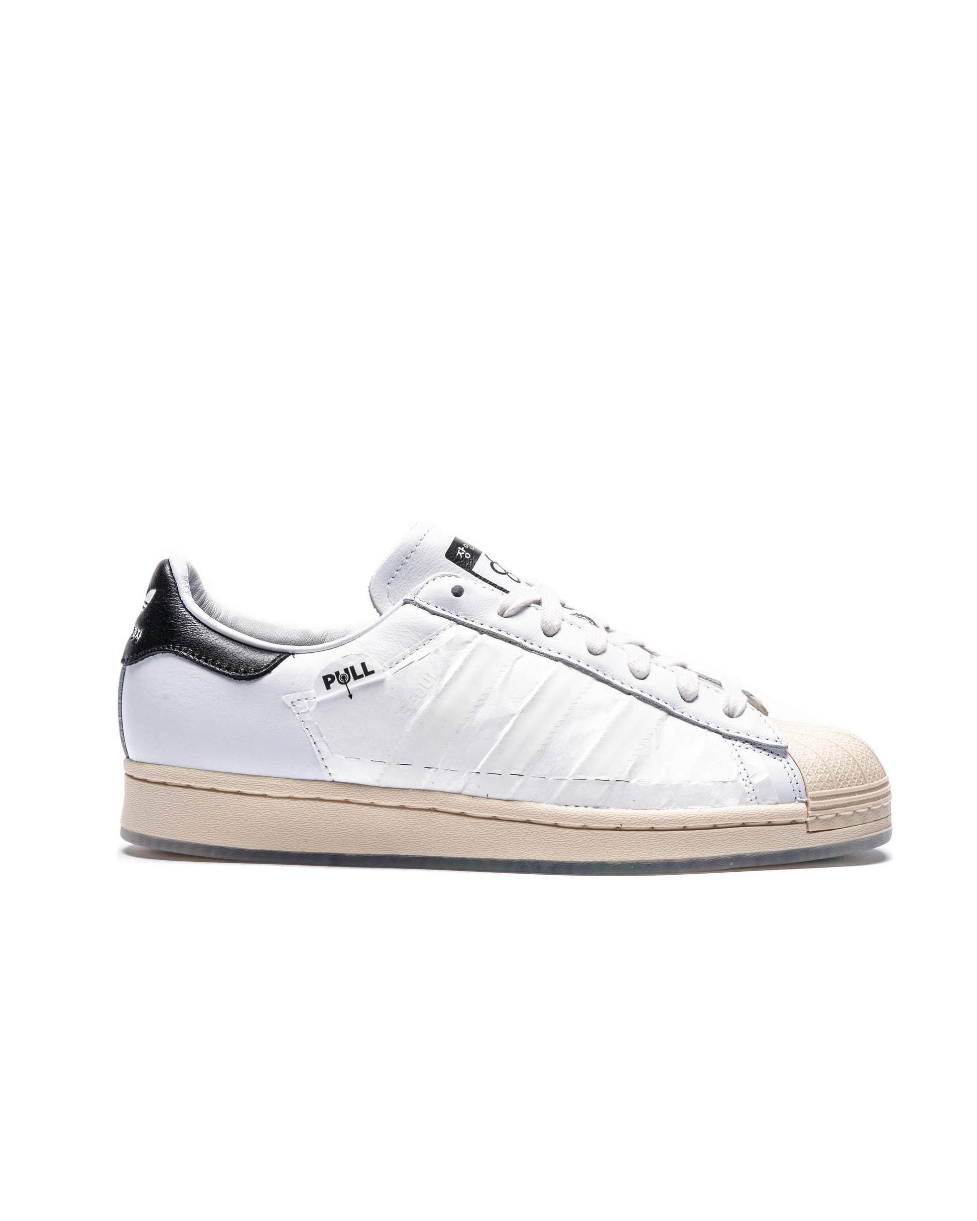 Exclusive adidas Originals SUPERSTAR TAEGEUKDANG — 3.5 — Front View