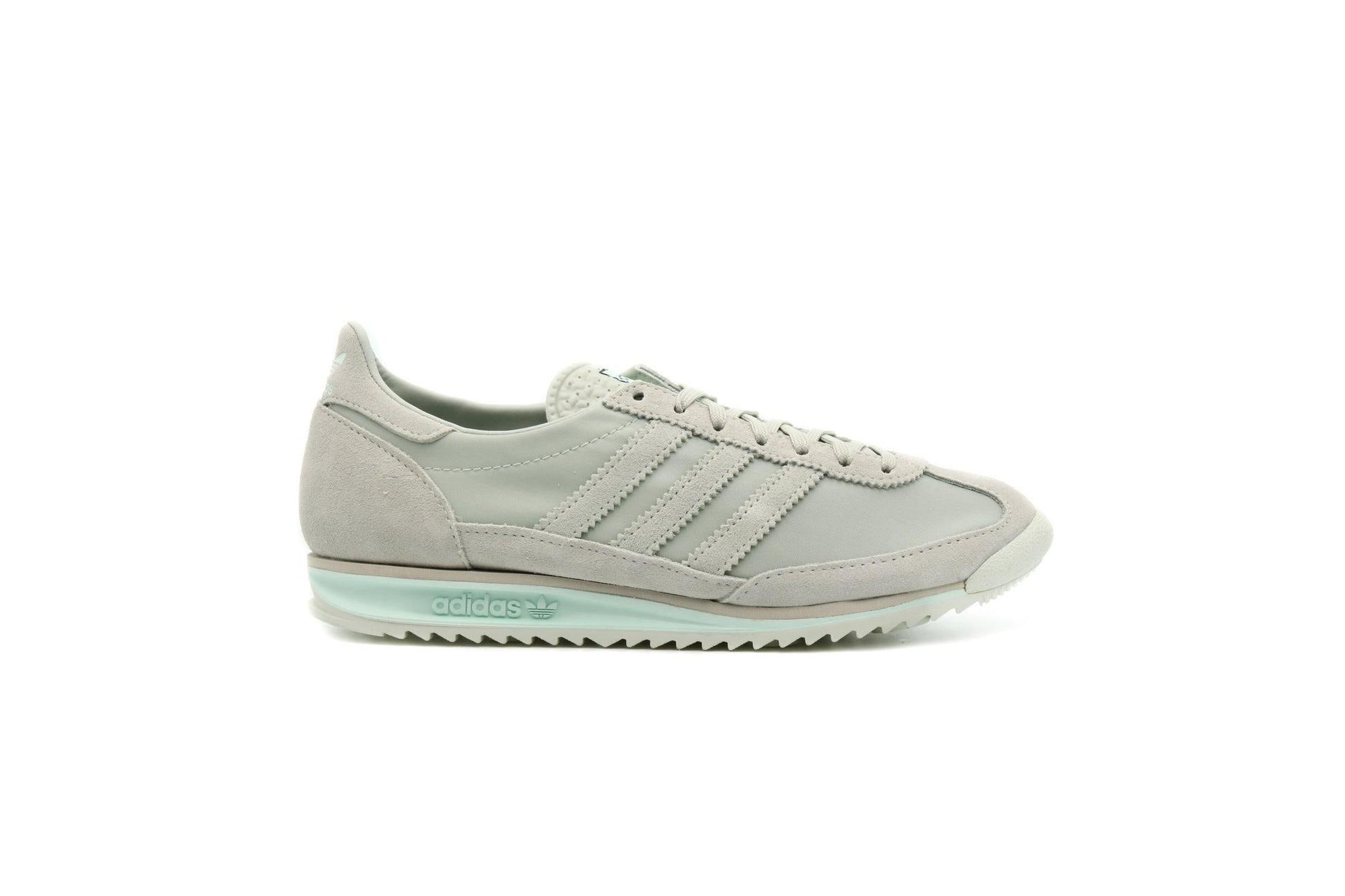 Exclusive adidas Originals WMNS SL 72 "LINEN GREEN" — 3 — Front View