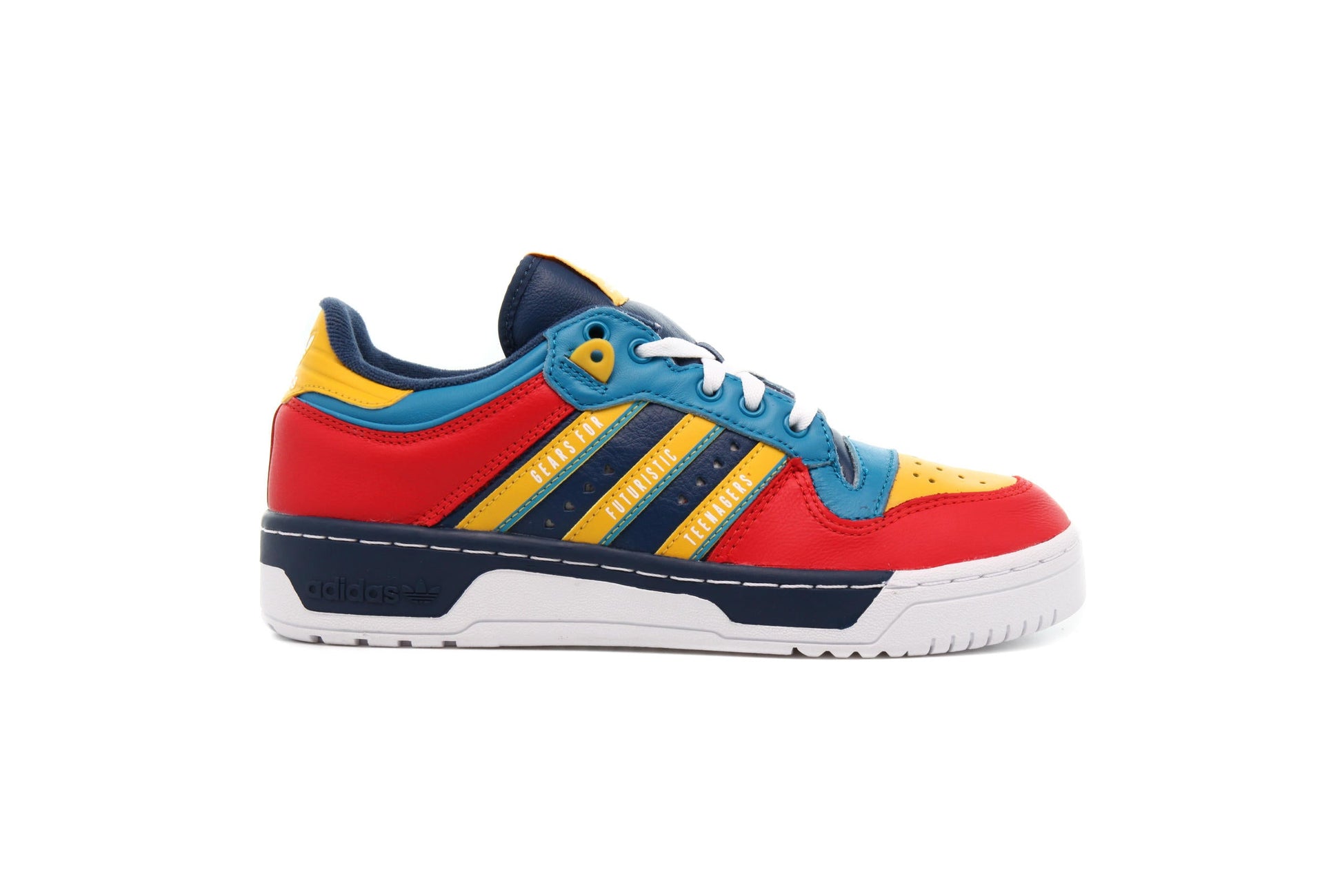 Exclusive adidas Originals x HUMAN MADE RIVALRY LOW "NIGHT MARINE" — 3.5 — Front View