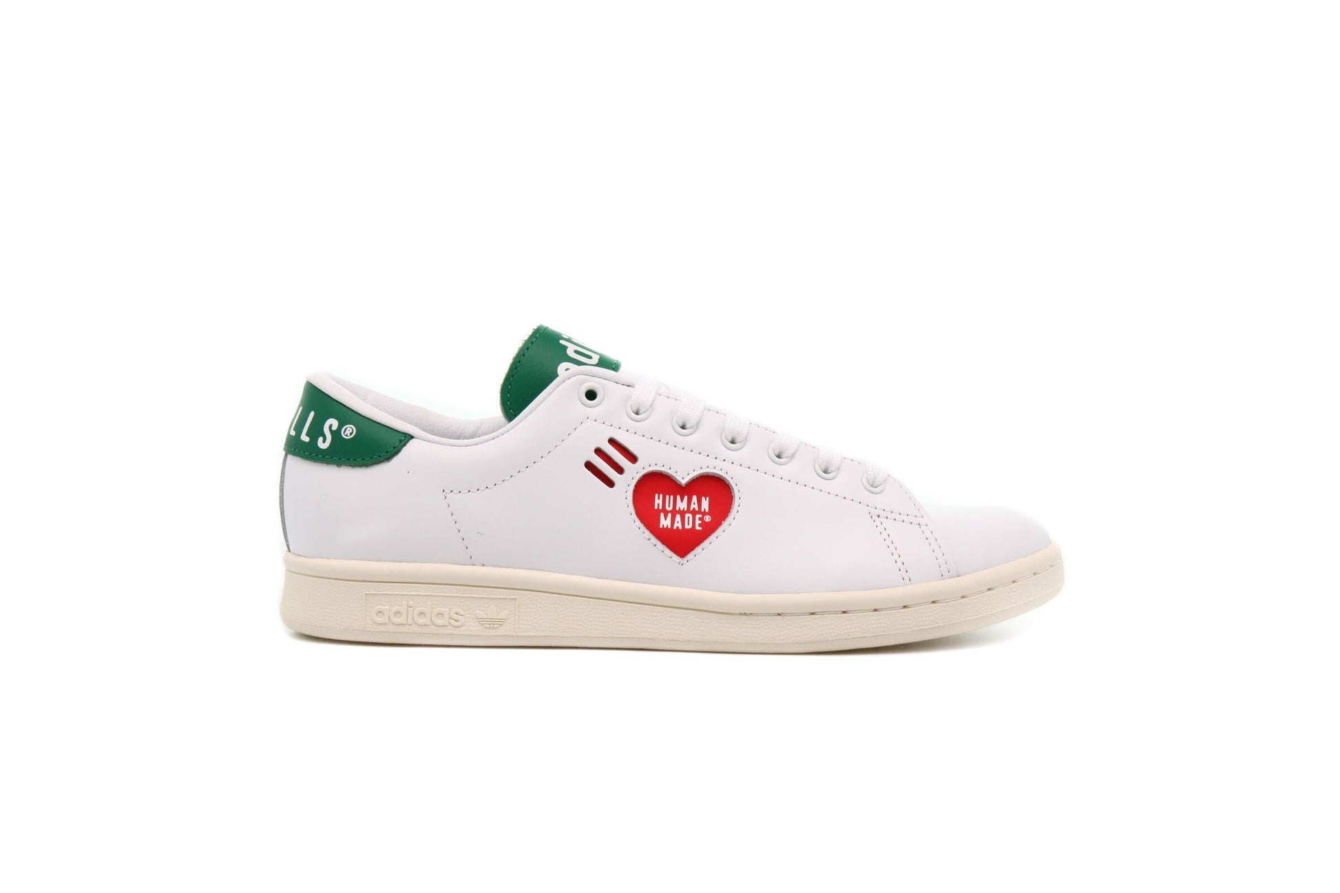 Exclusive adidas Originals x HUMAN MADE STAN SMITH "GREEN" — 3.5 — Front View