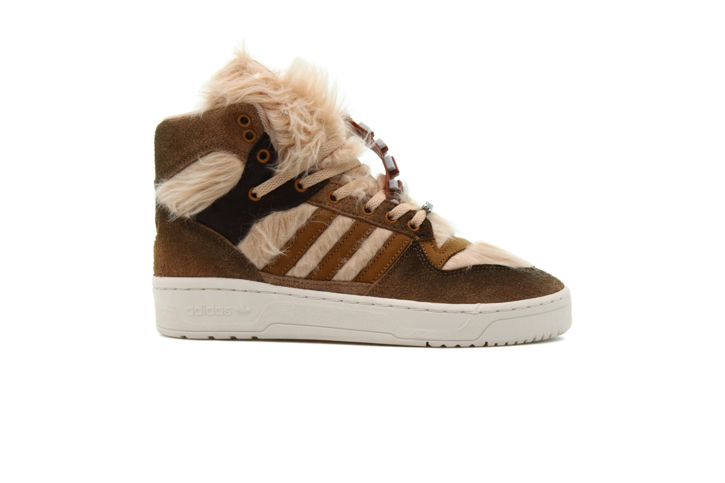 Exclusive adidas Originals x STAR WARS RIVALRY HI "CHEWBACCA" — 3.5 — Front View