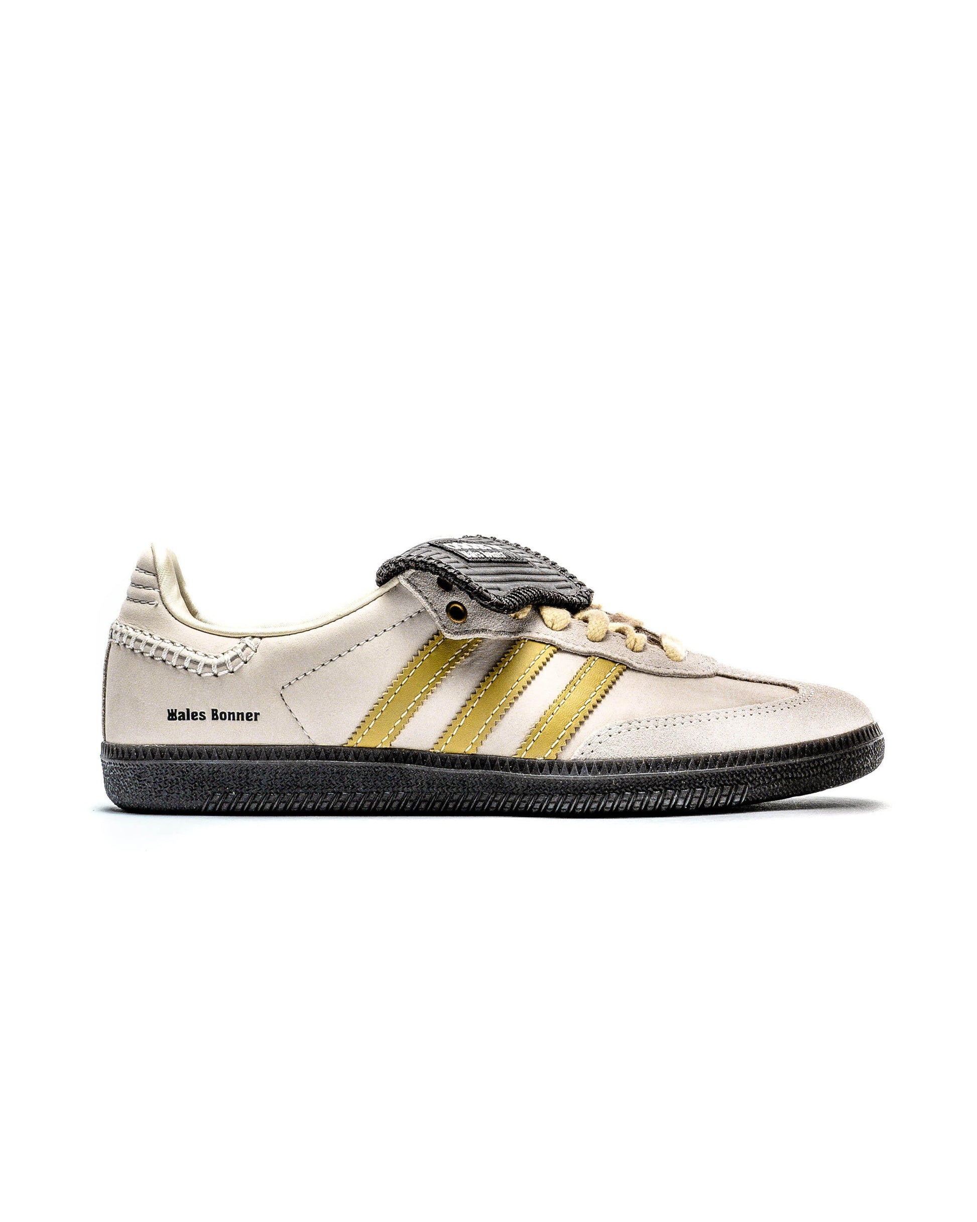 Exclusive Adidas Originals x Wales Bonner Samba Nubuck — 3.5 — Front View
