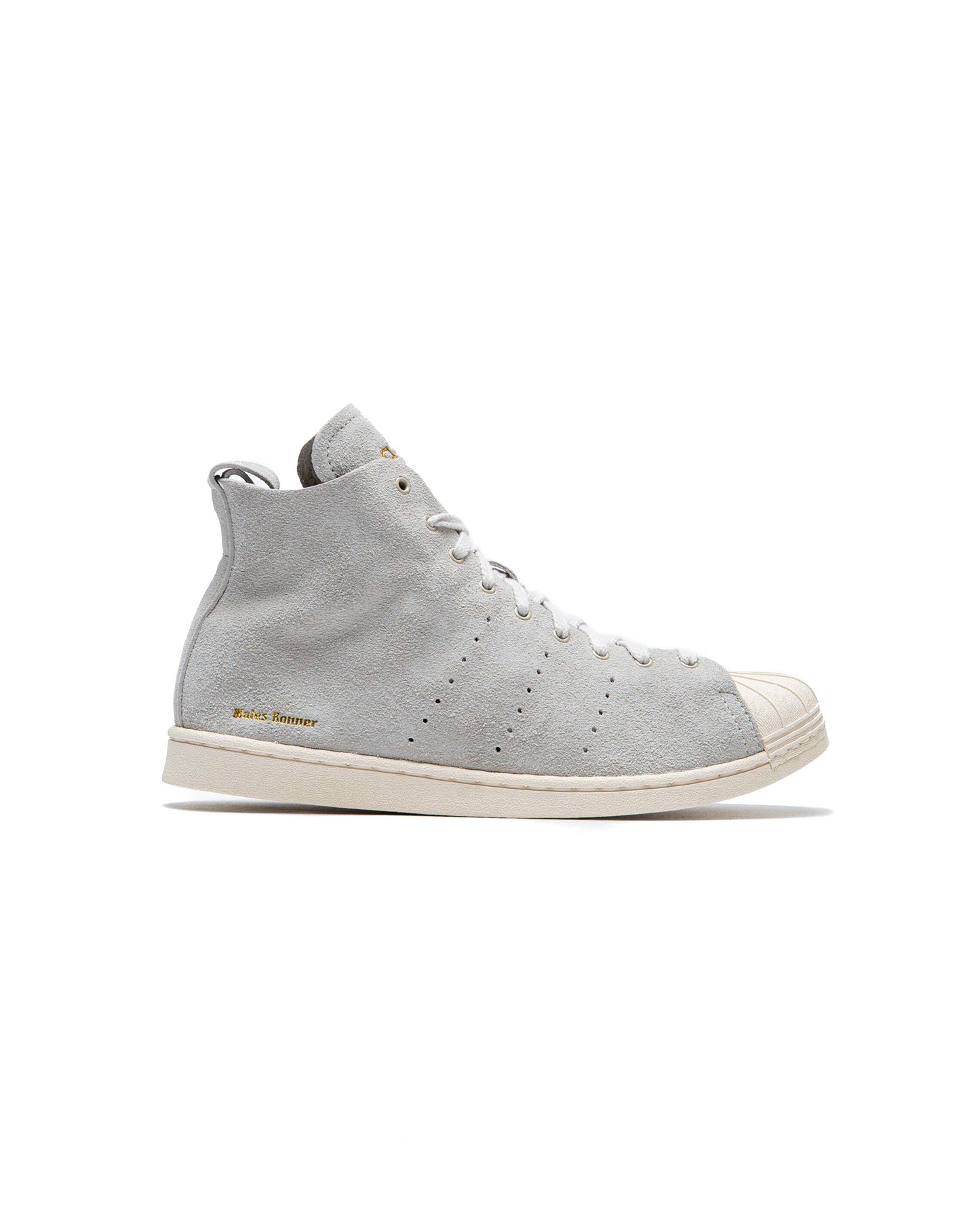 Exclusive adidas Originals x WALES BONNER SUPERSTAR HI — 3.5 — Front View