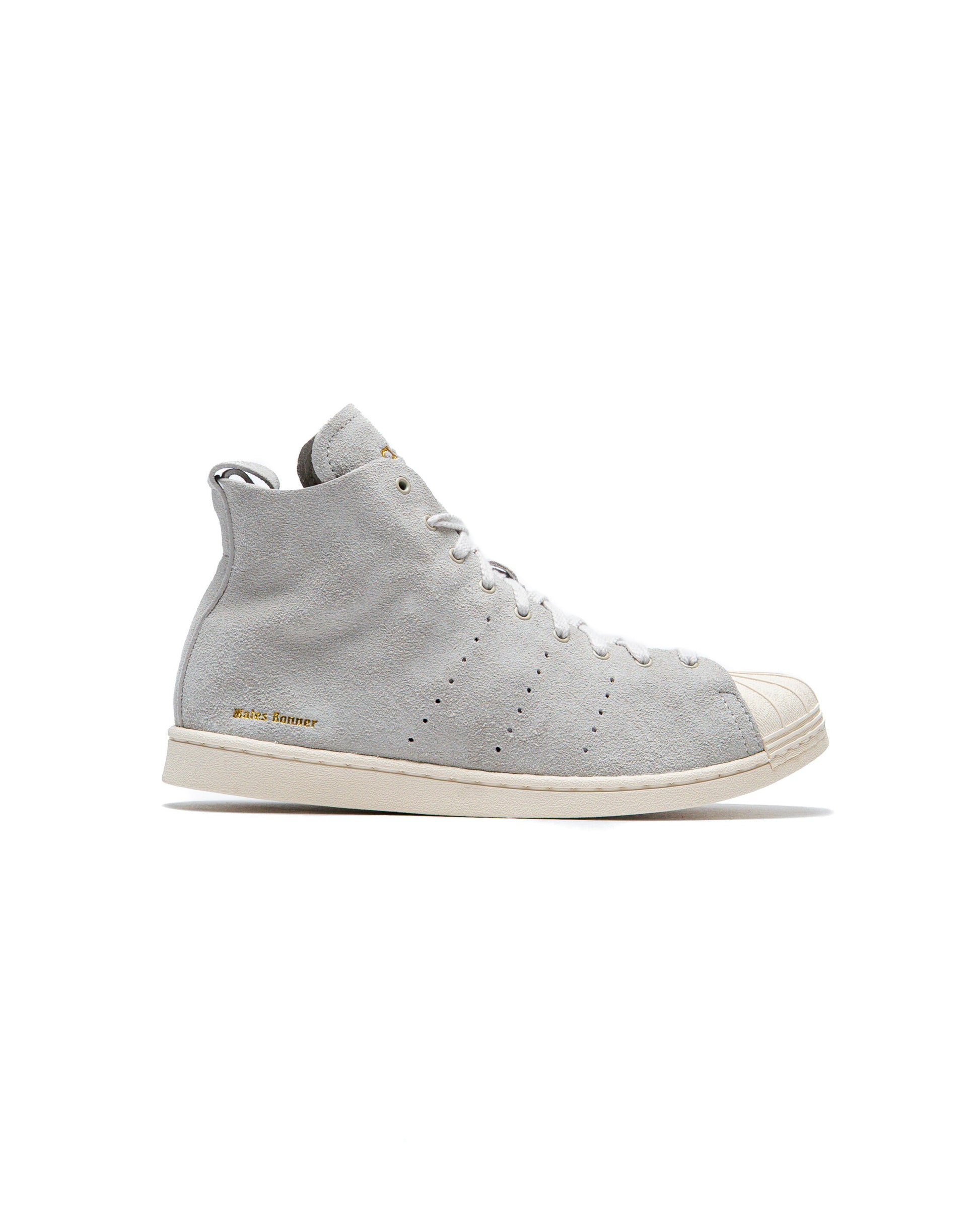 Exclusive adidas Originals x WALES BONNER SUPERSTAR HI — 3.5 — Front View