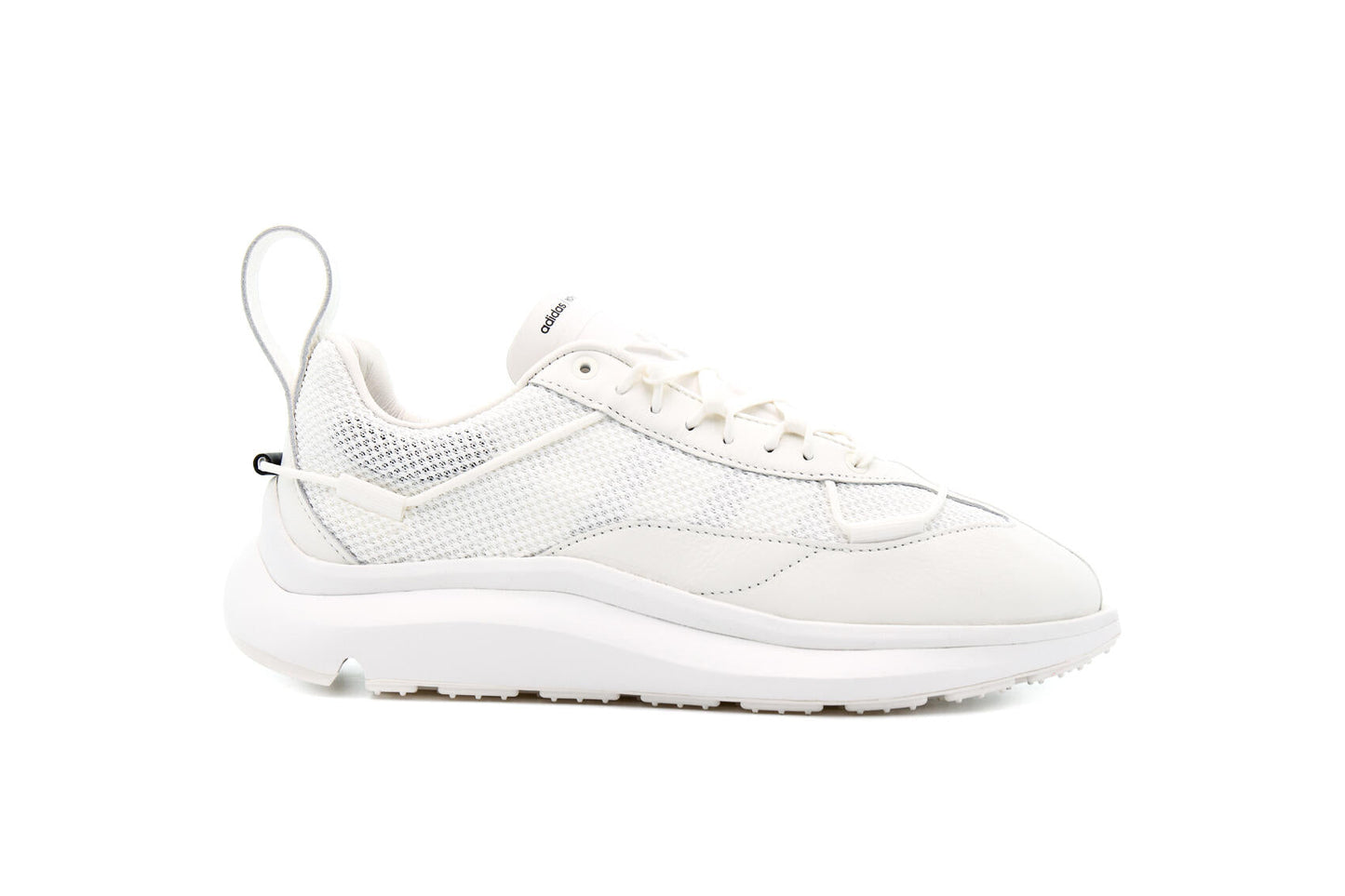 Exclusive adidas Originals Y-3 SHIKU RUN "WHITE" — 3.5 — Front View