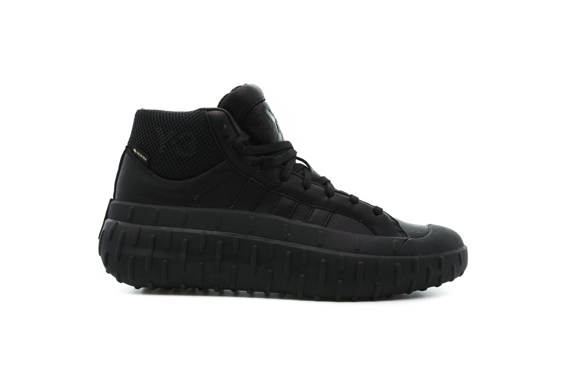 Exclusive adidas Originals Y-3 XXX HIGH "BLACK" — 3.5 — Front View
