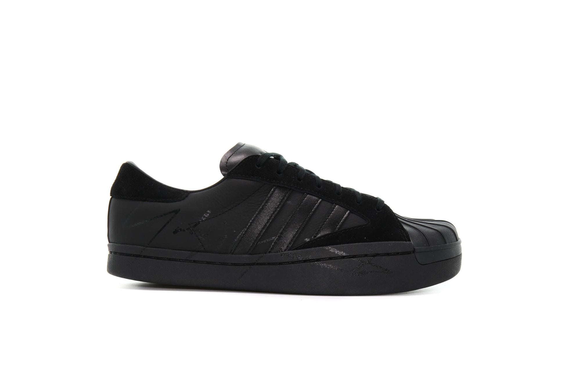 Exclusive adidas originals Y-3 YOHJI STAR BLACK — 3.5 — Front View