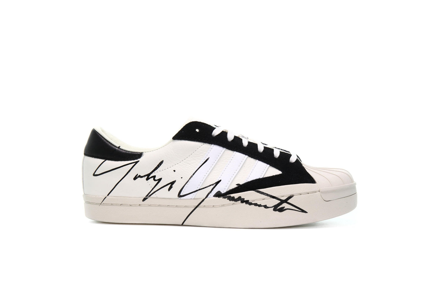 Exclusive adidas originals Y-3 YOHJI STAR "BLACK WHITE" — 3.5 — Front View
